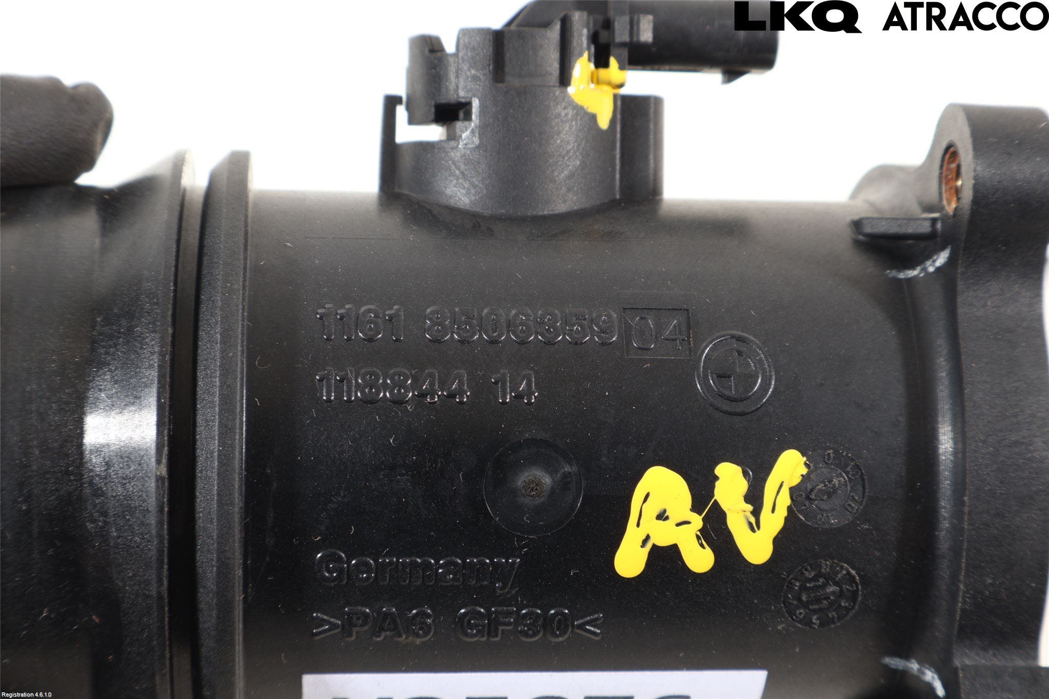 BMW 5 F10/F11/F18 09-17 Laddluft-Intercoolerrör