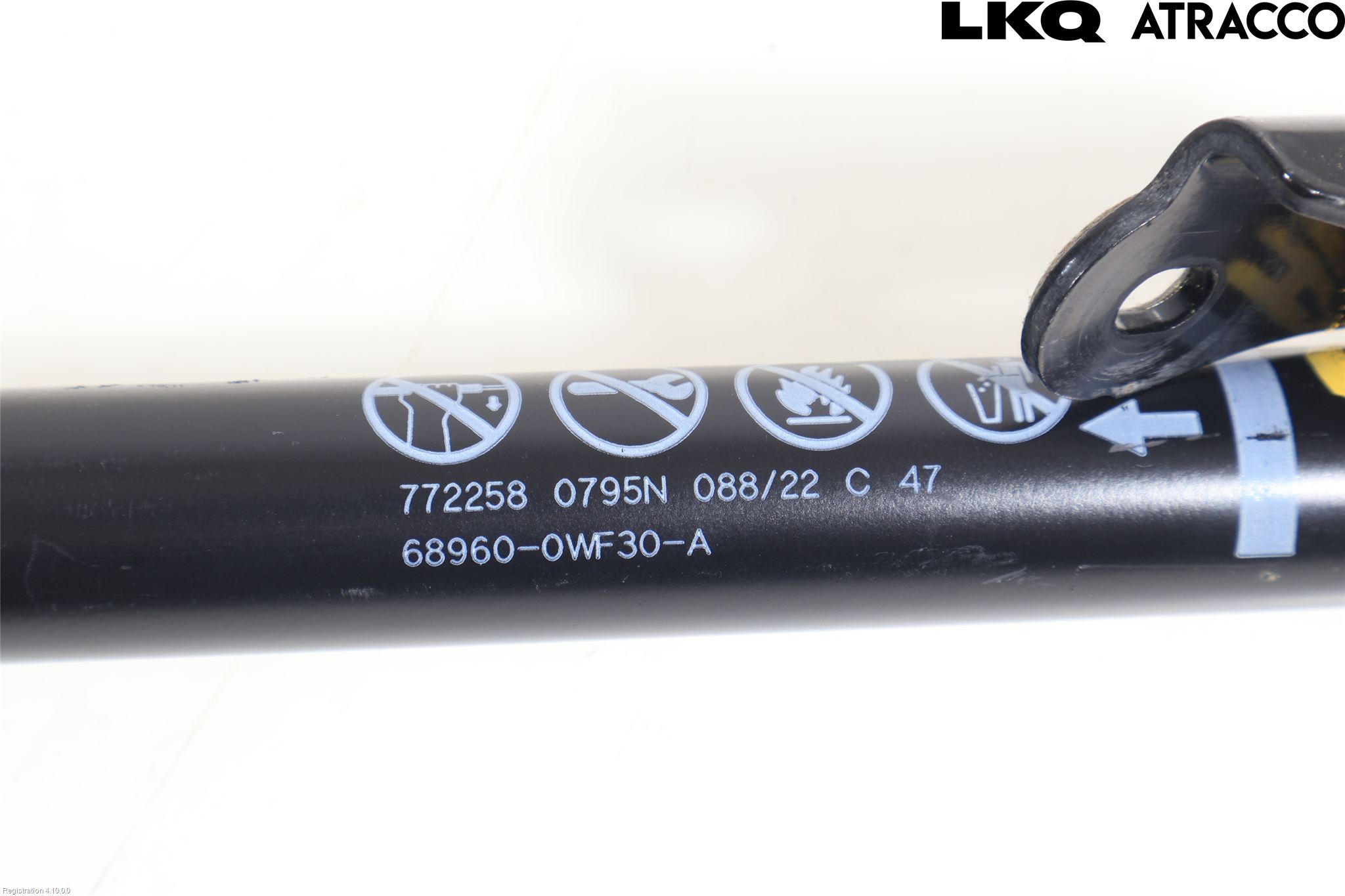 Toyota bZ4X EA10 22- Gasfjäder Baklucka