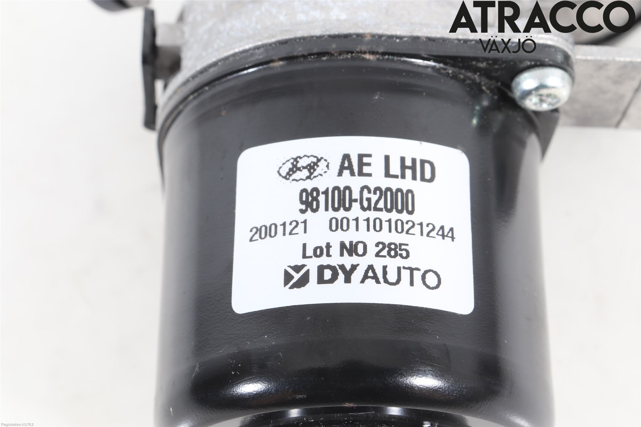 Hyundai IONIQ AE 17-22 Torkarmotor Vindruta
