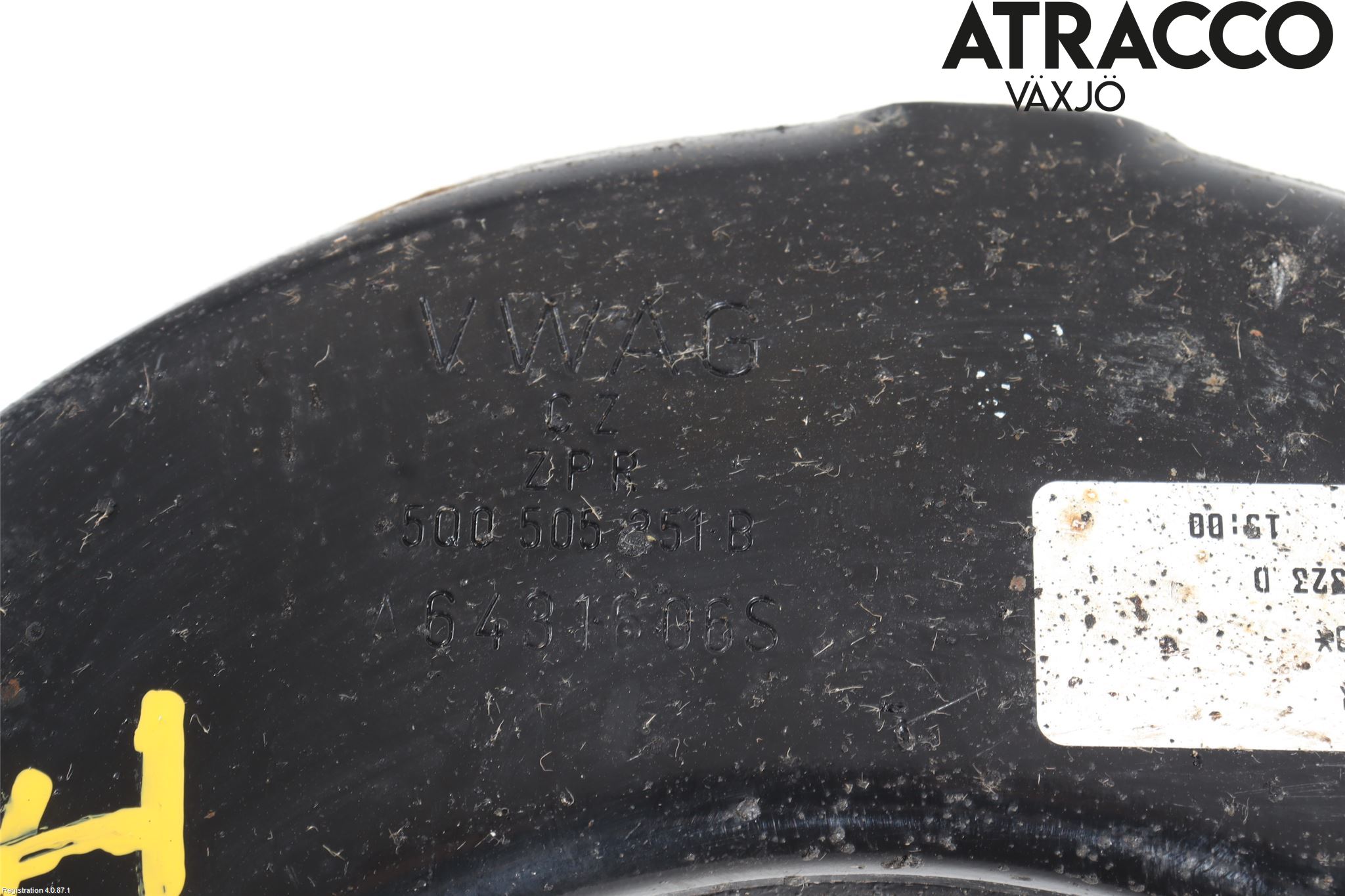 Volkswagen VW GOLF / E-GOLF VII 13-20 Bärarm Bak Övre Vänster