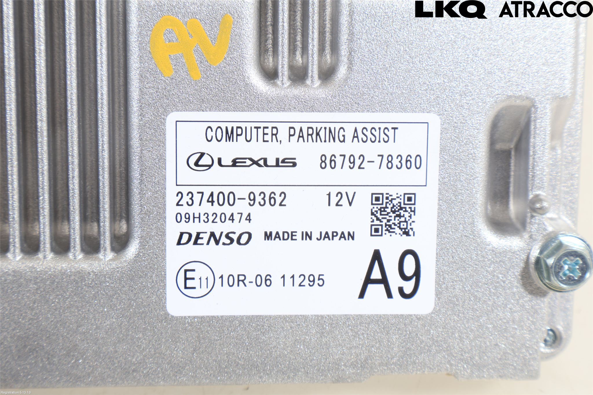 Lexus NX 300h 15-21 Styrenhet Parkeringshjälp
