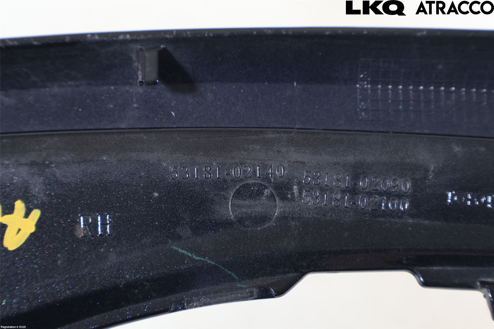 Toyota AURIS 13-19 Strålkastarsarg Höger