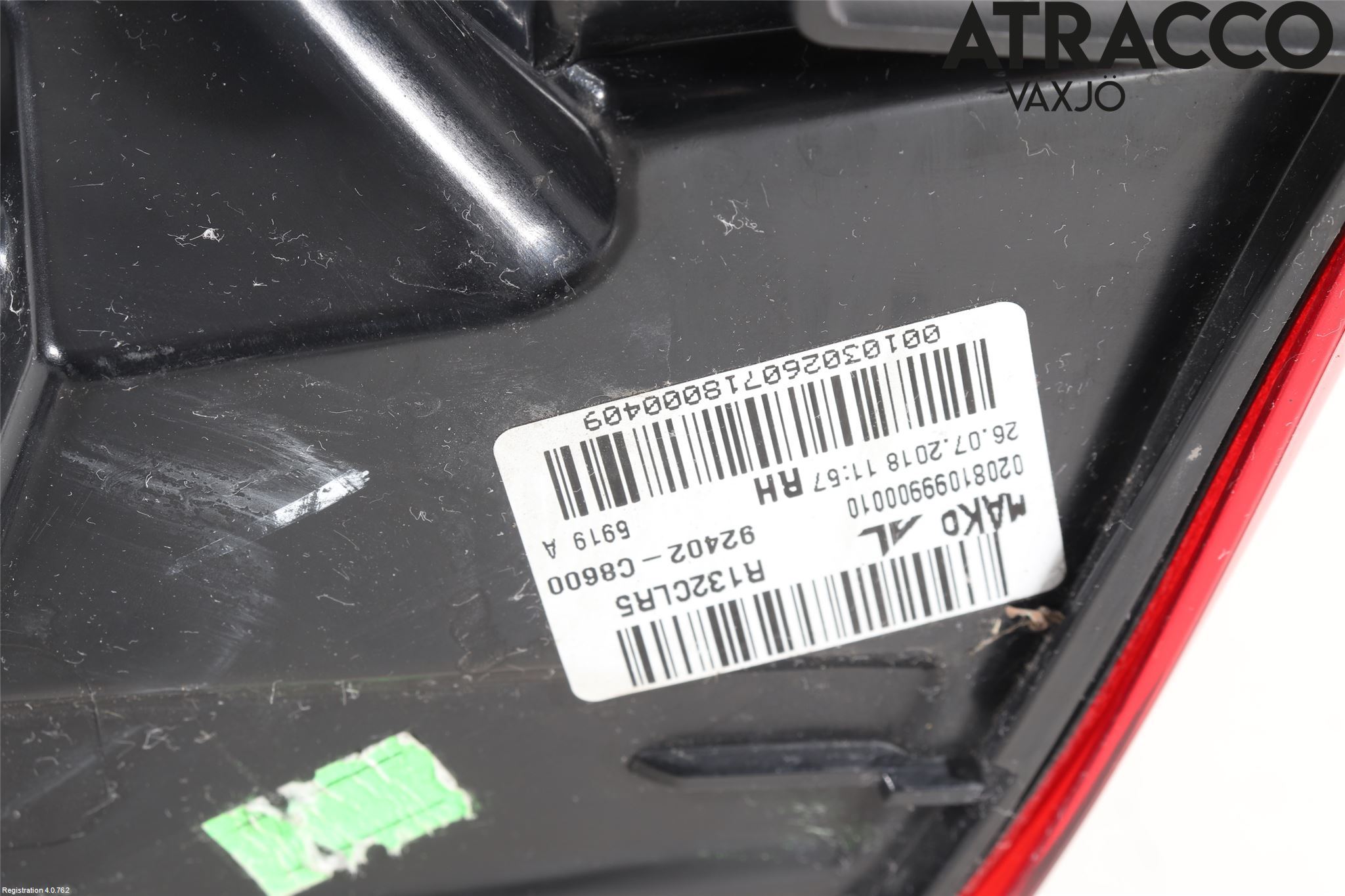 Hyundai i20 GB 15-20 Bakljus Höger