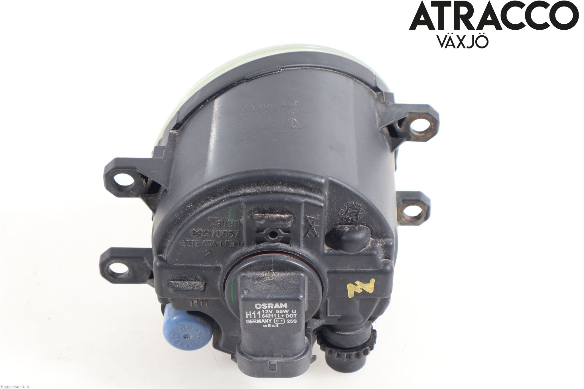 Toyota AURIS 07-09 Dimljus-Varselljus Fram