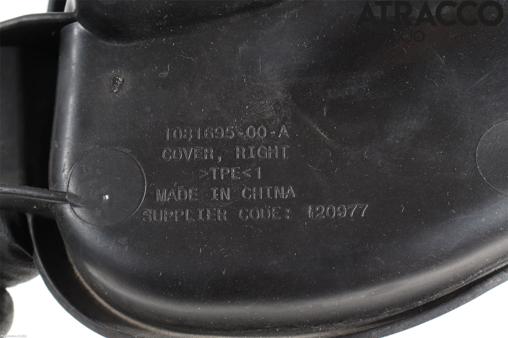 Tesla MODEL 3 17- Torpedplåt-Torpedplast