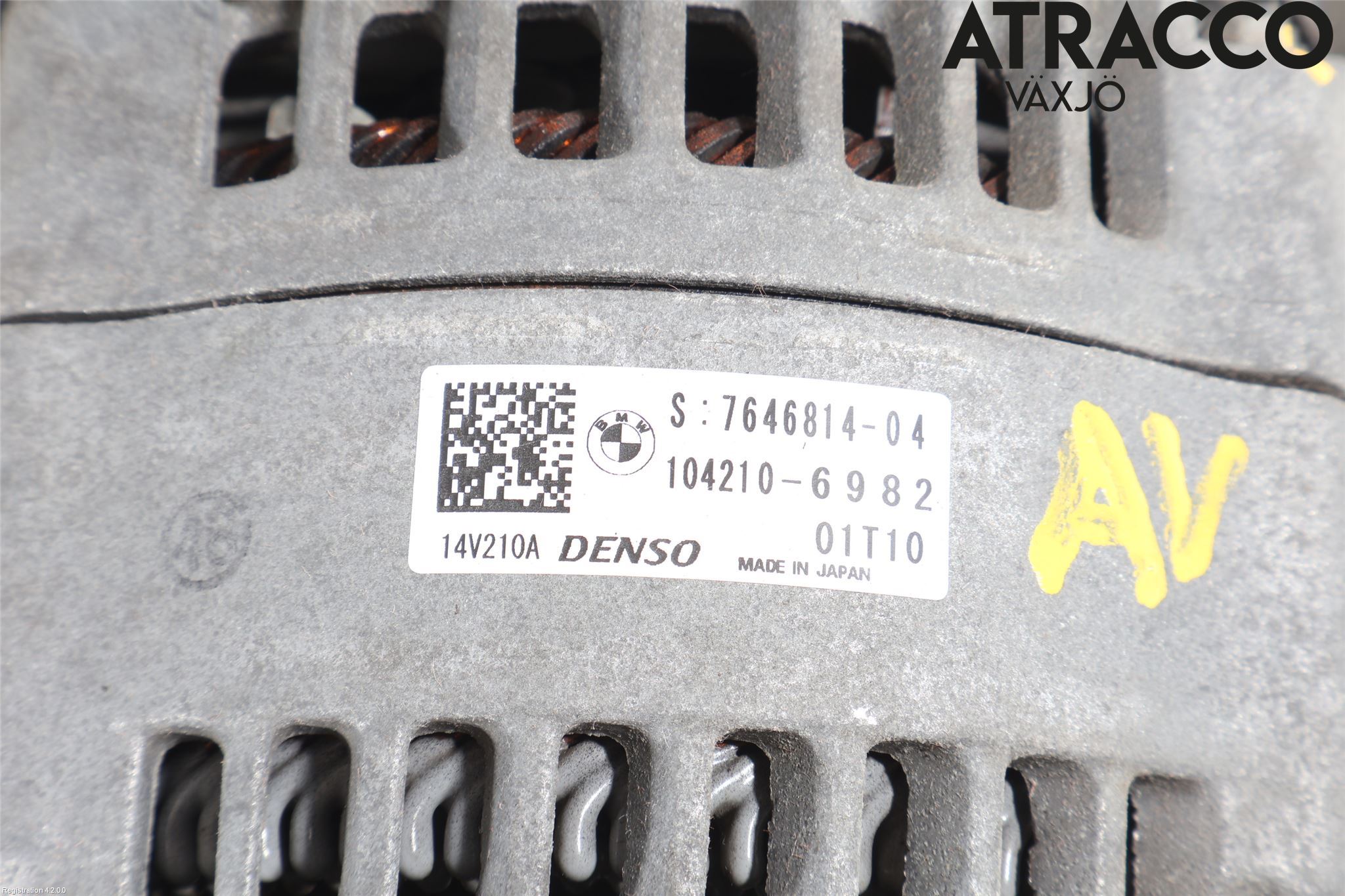BMW 5 F10/F11/F18 09-17 Generator