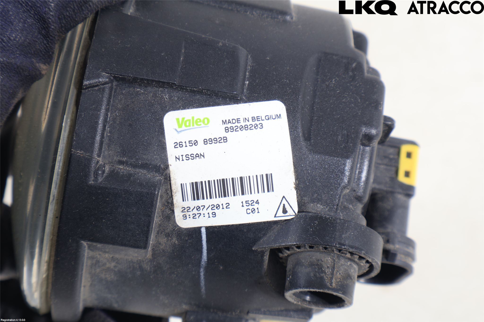 Nissan JUKE 10-14 Dimljus-Varselljus Fram