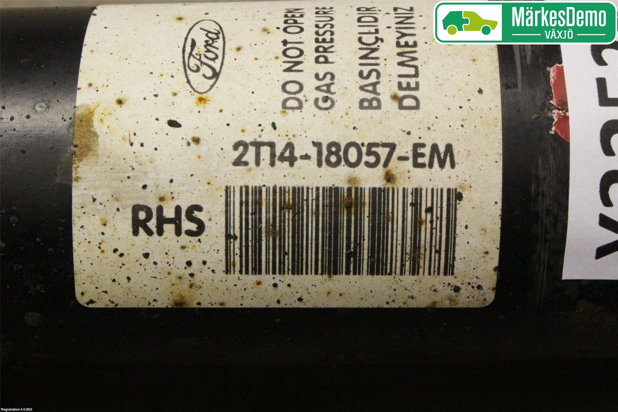 Ford TRANSIT CONNECT 09-13 Fjäderben Fram Höger