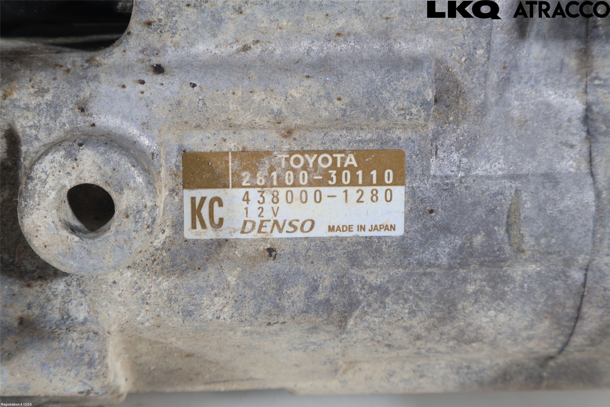 Toyota HILUX 16- Startmotor Diesel