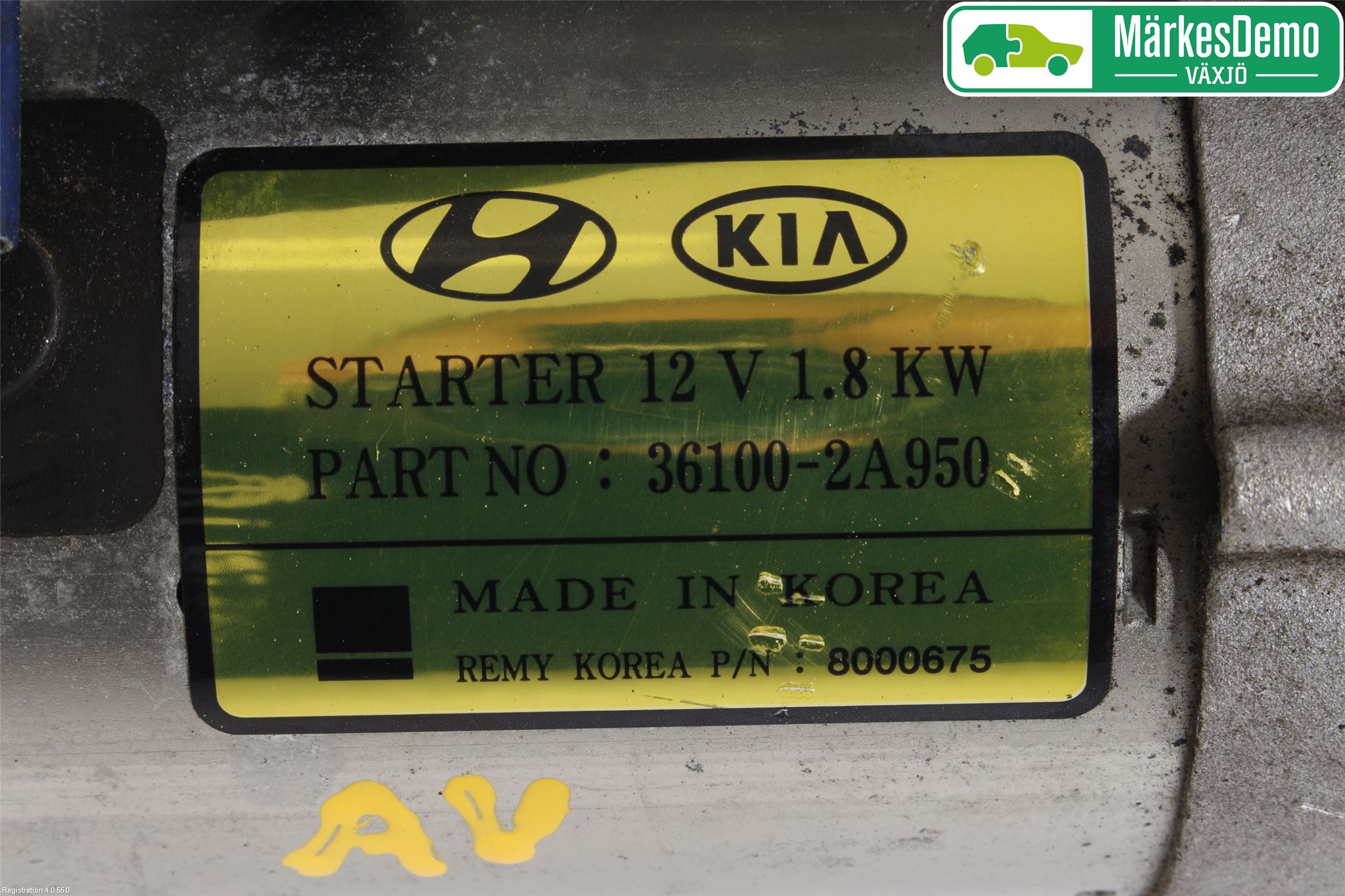 Hyundai i30 PD 17- Startmotor Diesel