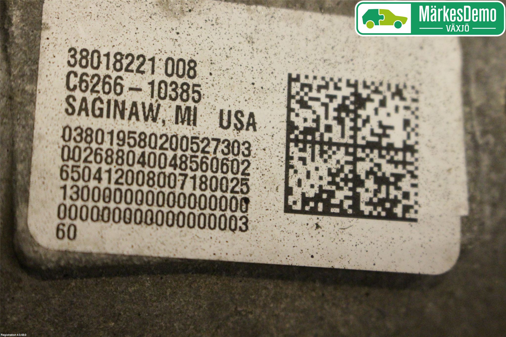 Ford MUSTANG VI 15-22 Styrväxel Servo -Snäcka