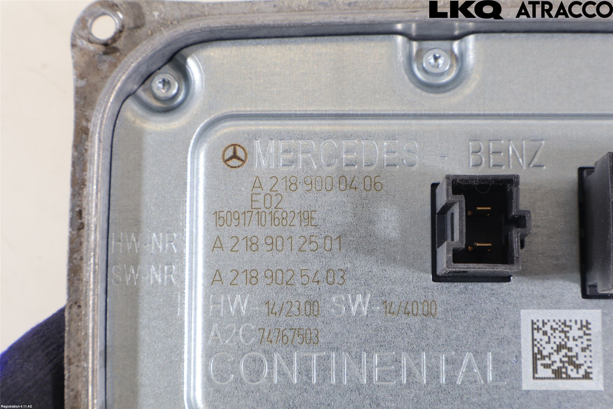 Mercedes-Benz MB B-KLASS (W246/W242) 12-19 Styrenhet Strålkastare