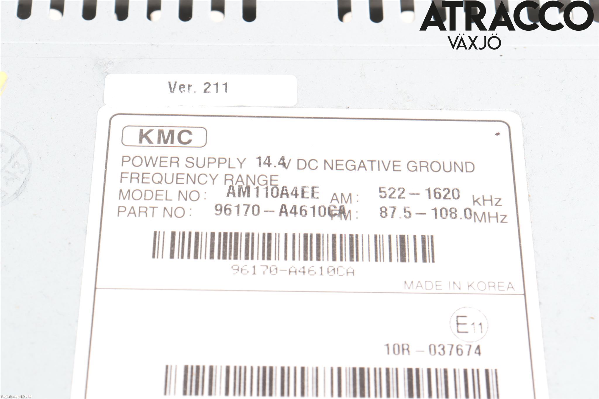 Kia CARENS III 13-19 Cd Radio - Multimediapanel