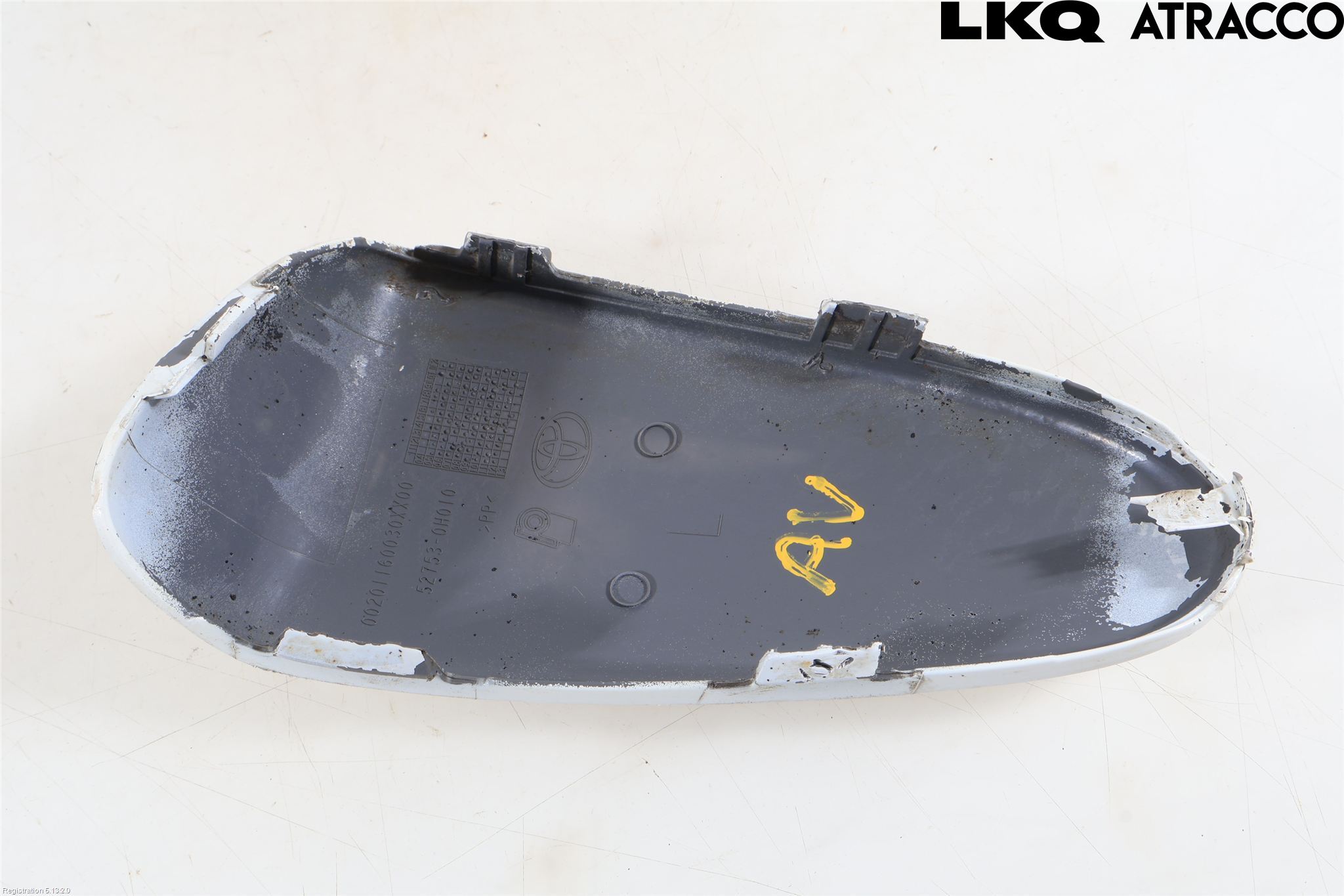 Toyota AYGO 06-14 Stötfångarlist Bak