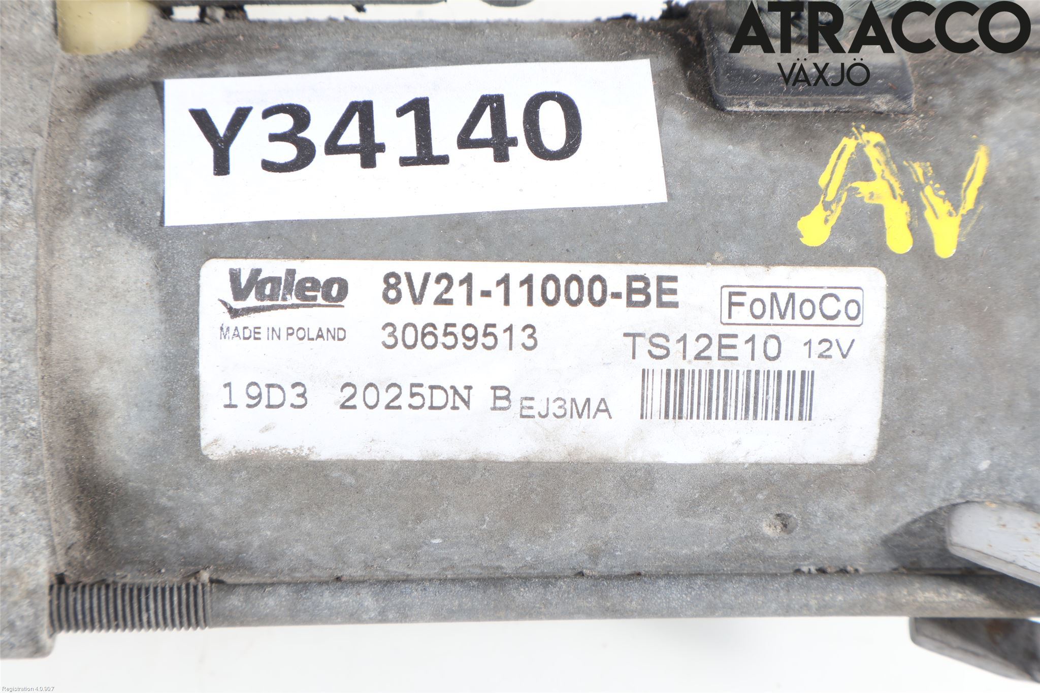 Ford FIESTA 13-17 Startmotor