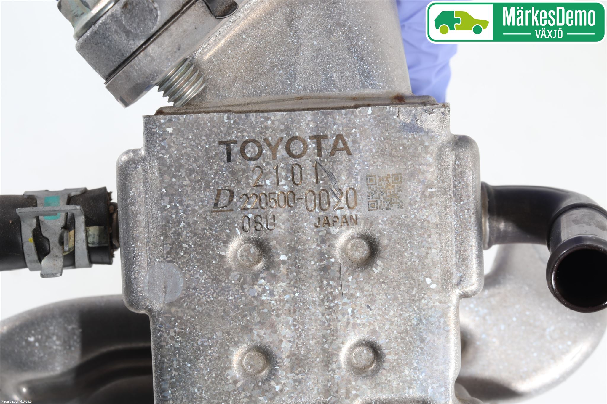 Toyota YARIS XP130 15-20 Avgaskylare