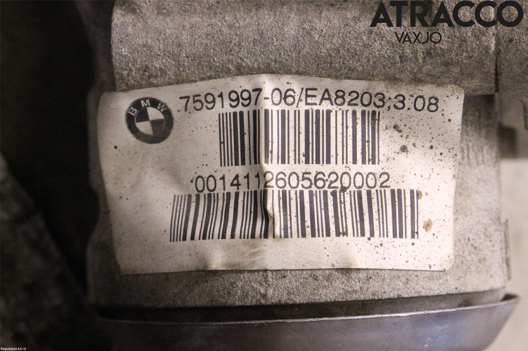 BMW 5 F10/F11/F18 09-17 Framvagn Diffrential