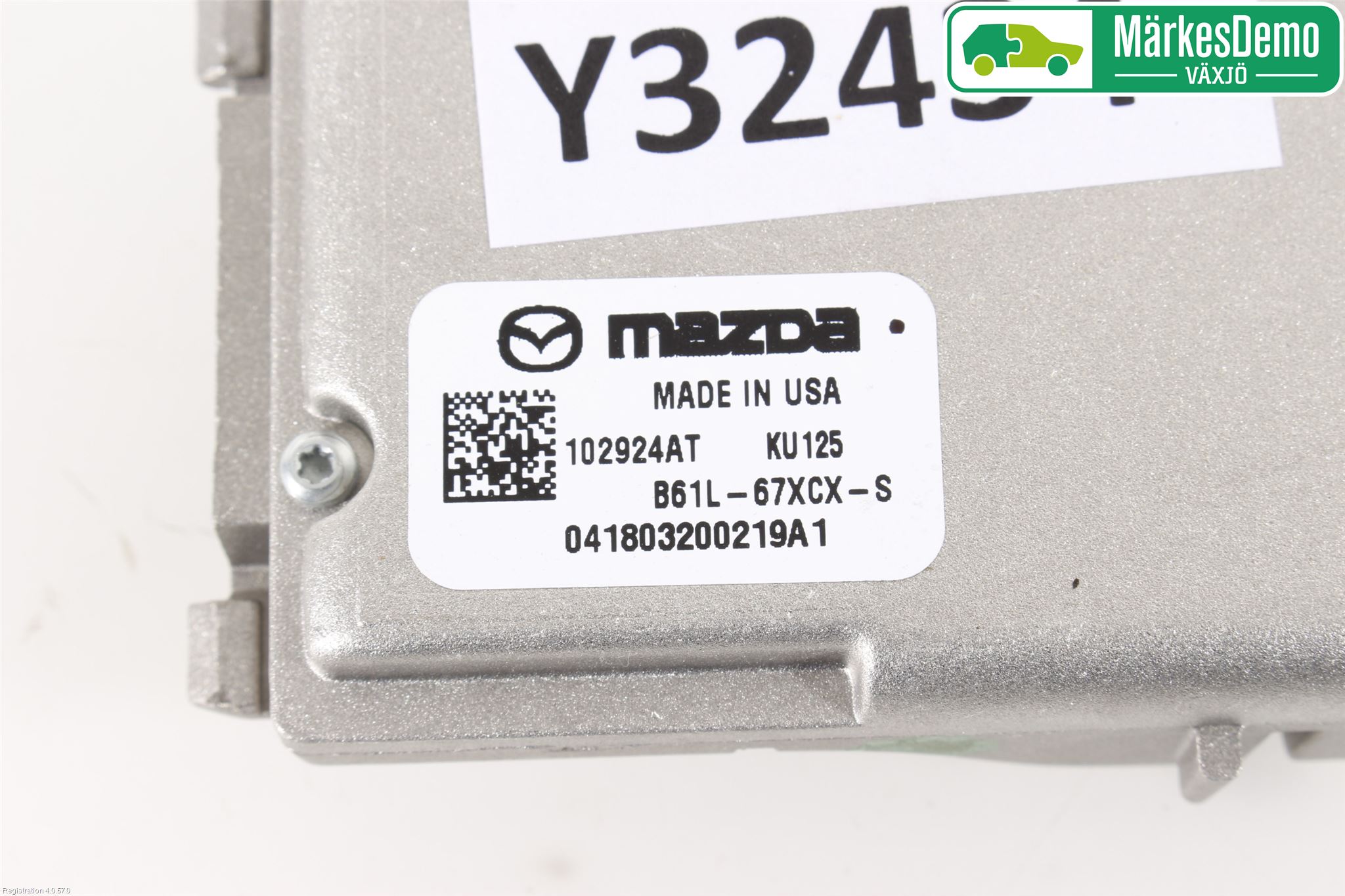 Mazda CX-3 Sensor Aktivt Kollisionsskydd