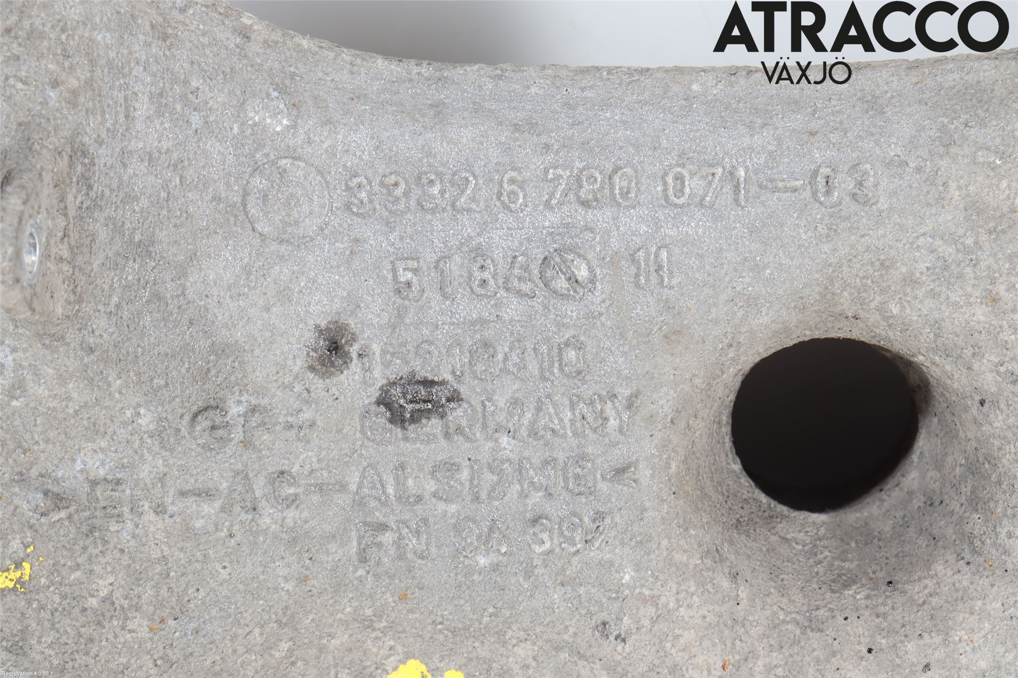 BMW 5 F10/F11/F18 09-17 Bärarm Bak Vänster