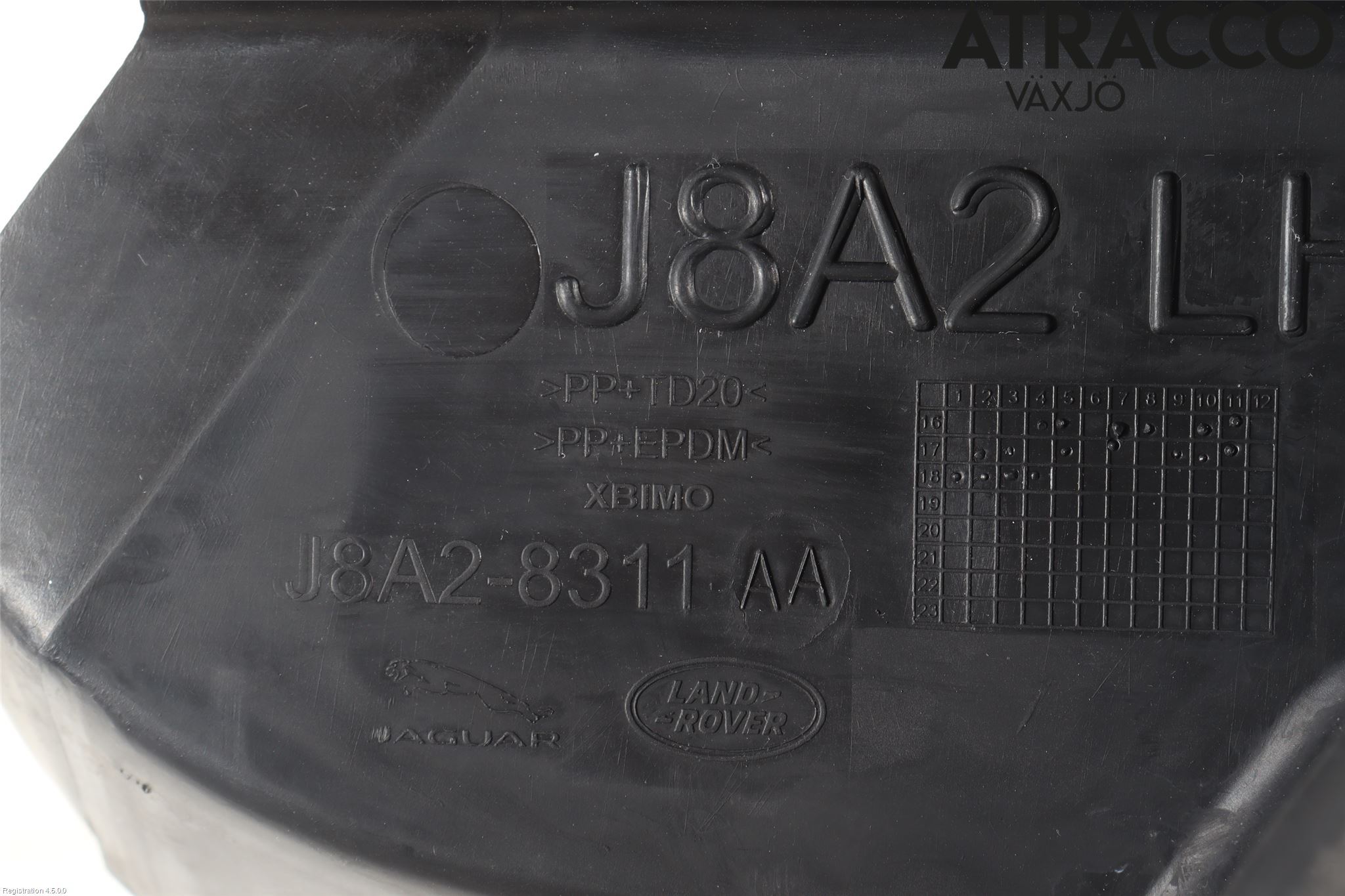 Landrover RANGE ROVER VELAR (L560) 17- Deflektor Plåt-Plast Kylning