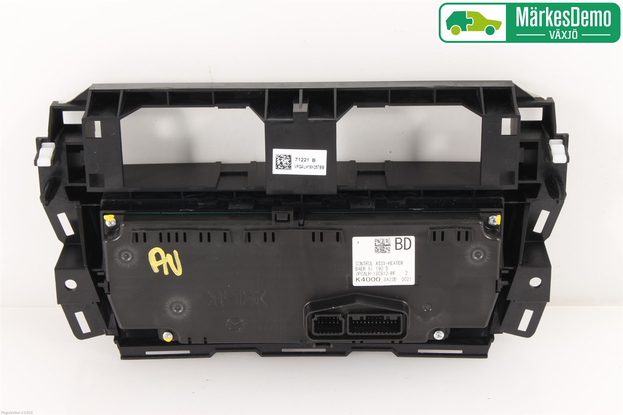 Mazda 3 III 14-19 Ac Styrenhet Ac Manöveren