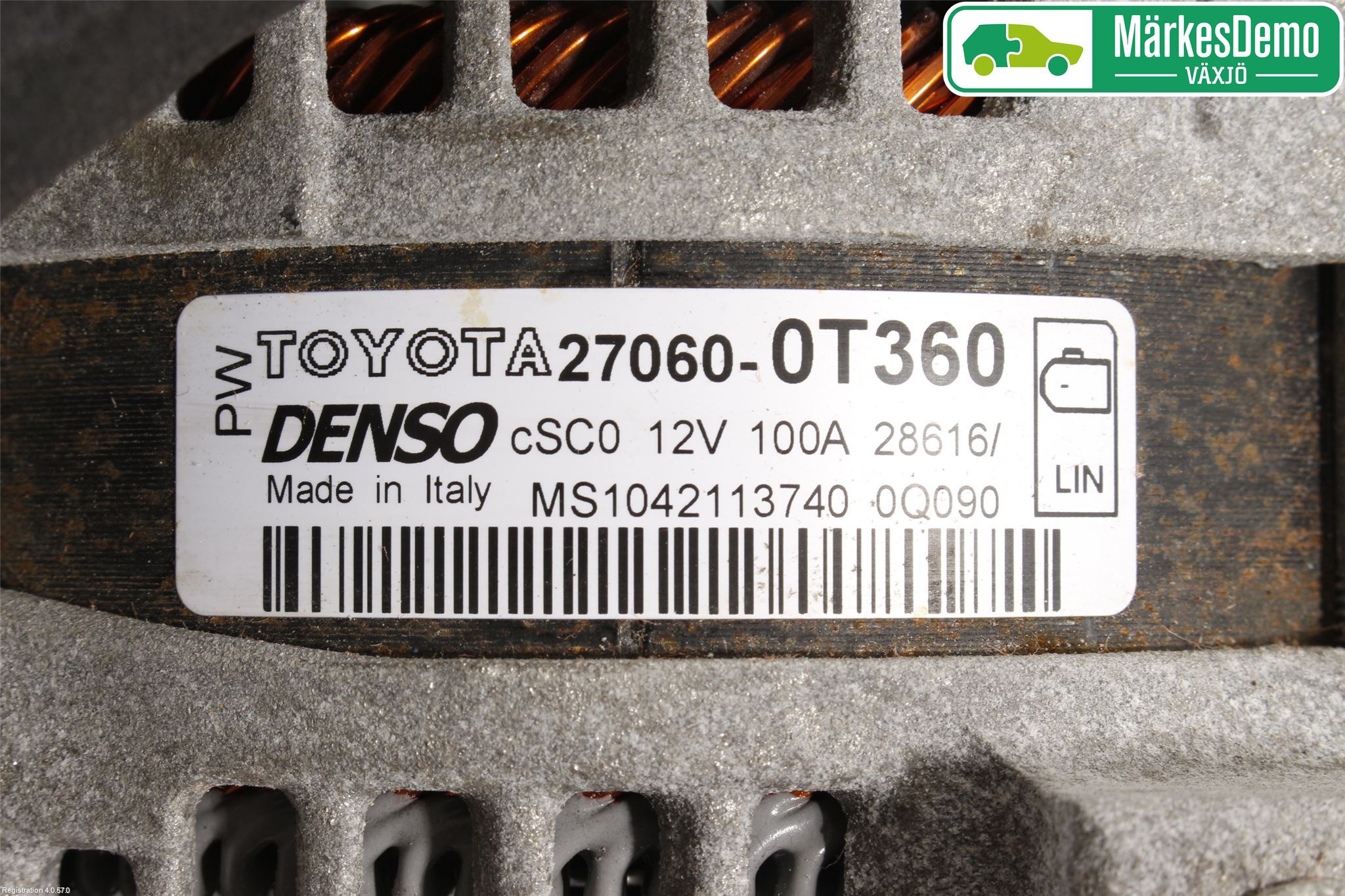 Toyota AVENSIS 16-18 Generator