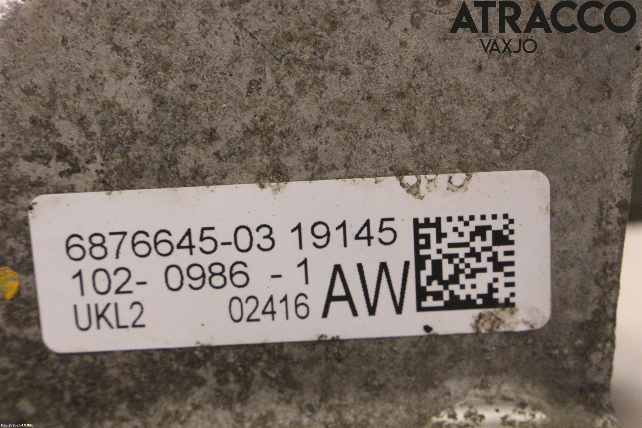 BMW 2 F45 Active Tourer 14-21 Styrspindel Lagerhus Vä