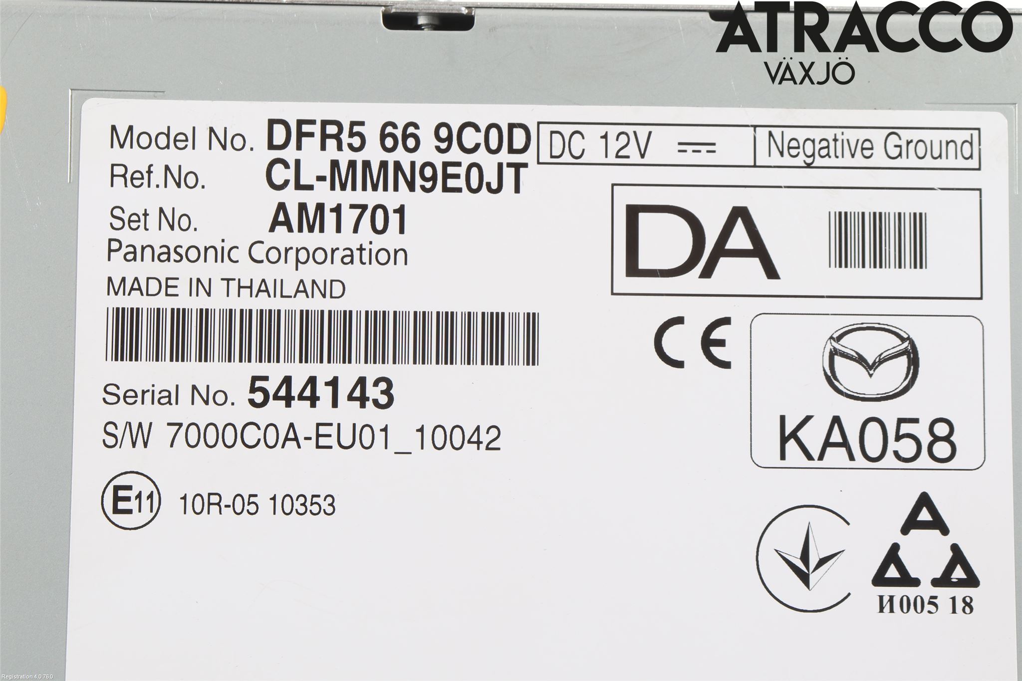 Mazda CX-30 20- Cd Radio - Multimediapanel