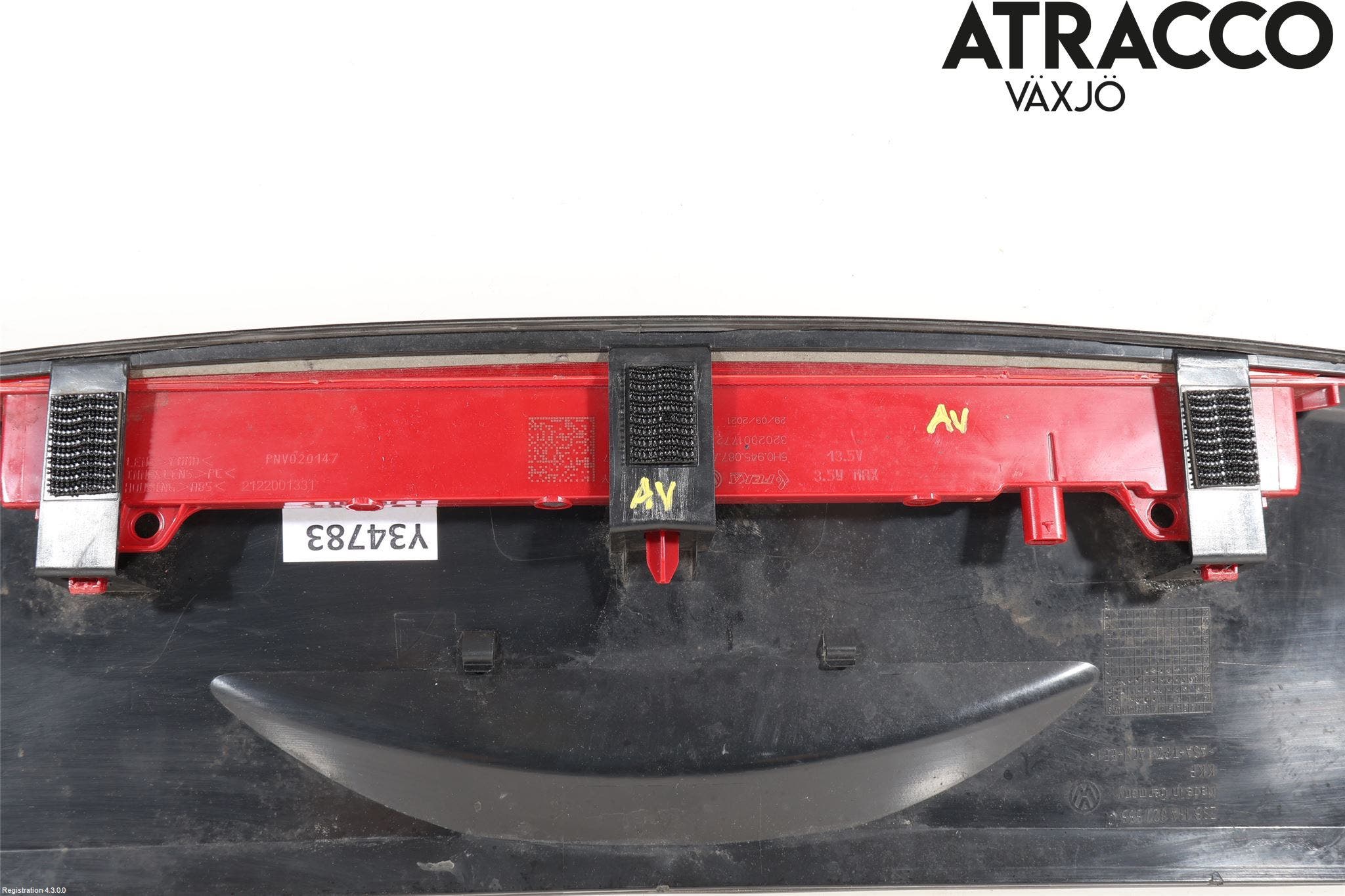 Volkswagen VW ID.4 21- Bromsljus Bakruta