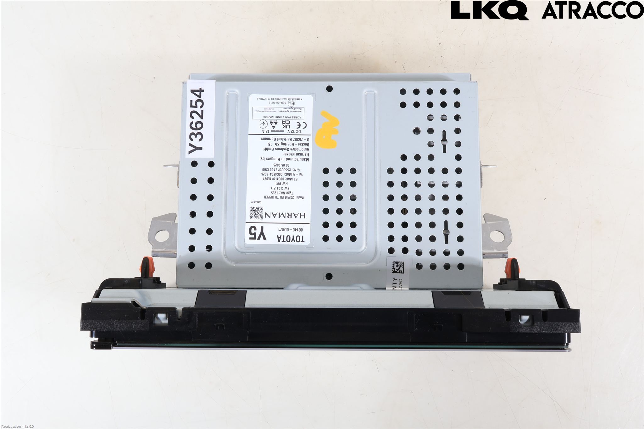 Toyota YARIS XP21 20- Cd Radio - Multimediapanel