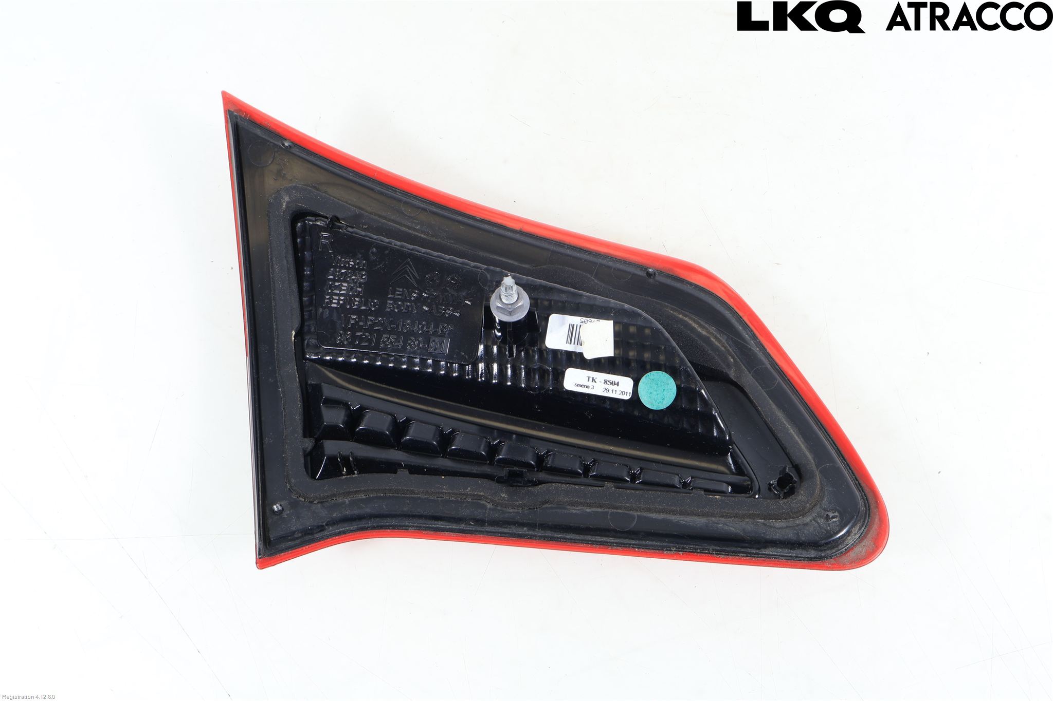 Citroen C4 II 11-18 Bakljus Lucka Hö