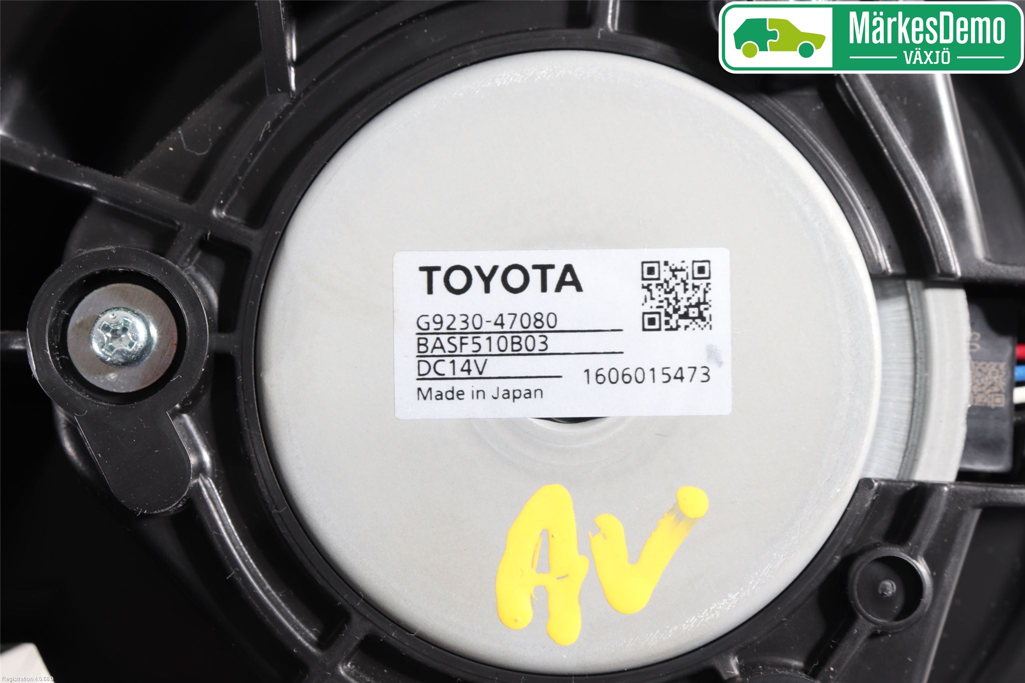 Toyota PRIUS (ZVW50) 16-21 Kylfläkt El