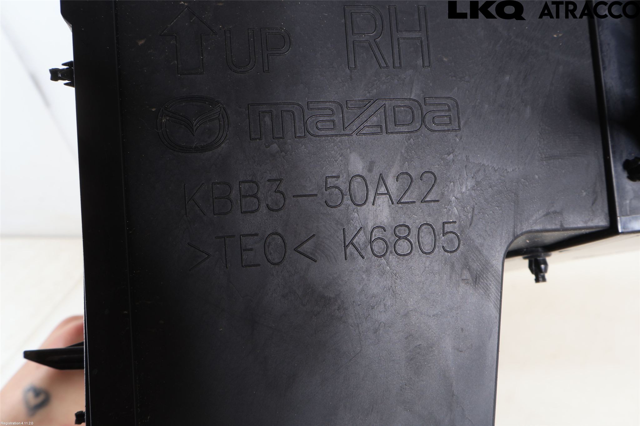 Mazda CX-60 22- Deflektor Plåt-Plast Kylning