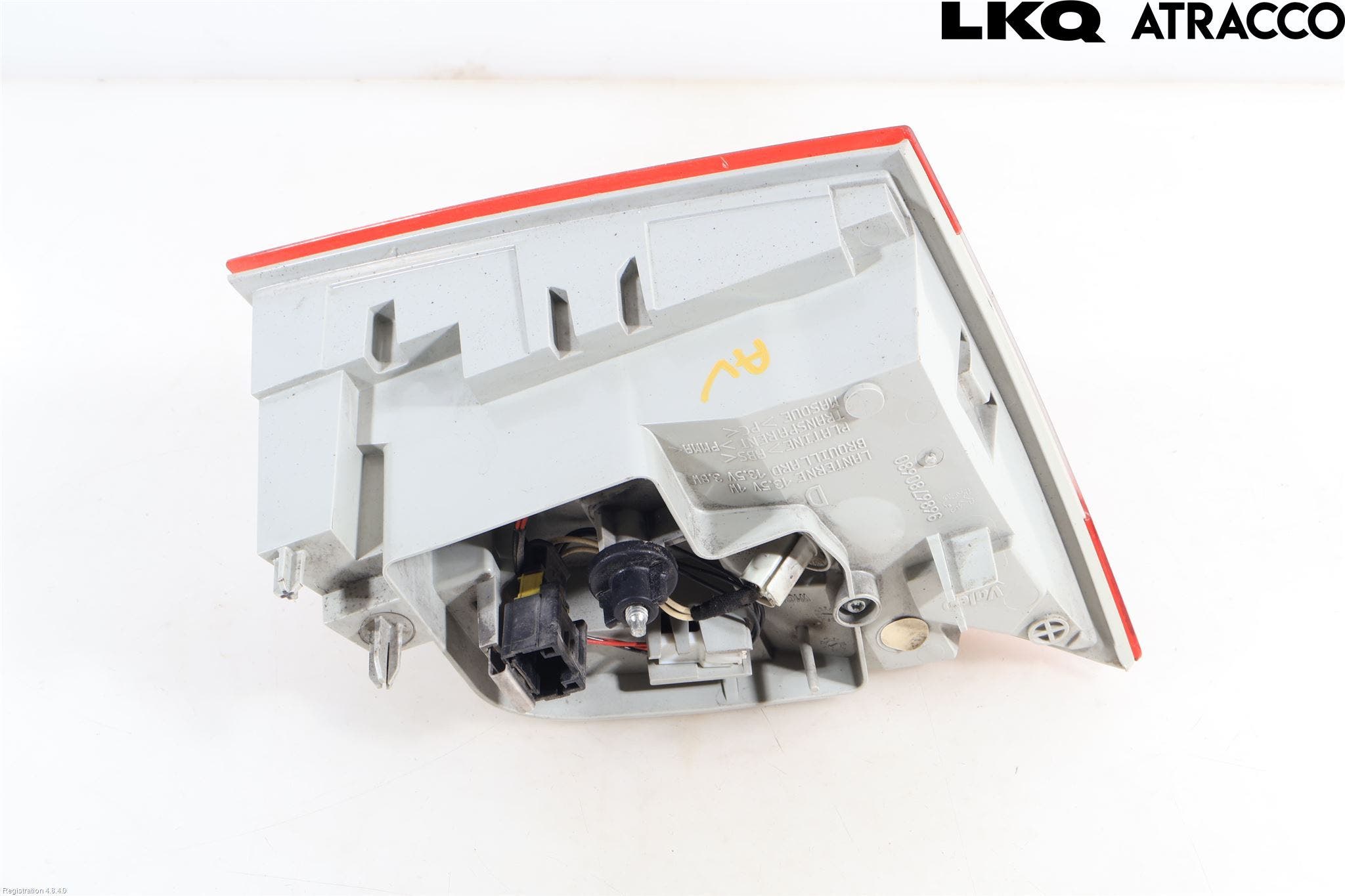 Peugeot 508 11-18 Bakljus Lucka Hö