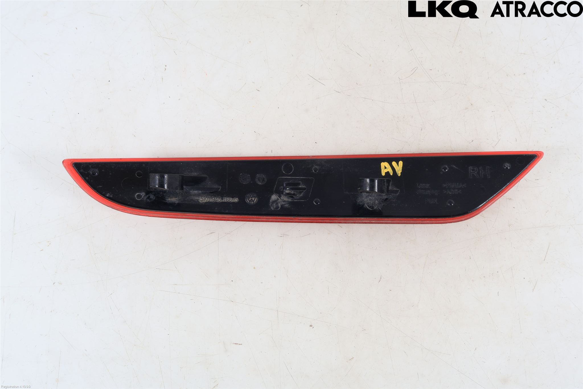 Volkswagen VW GOLF VI 09-13 Dimljus/Reflex Bak