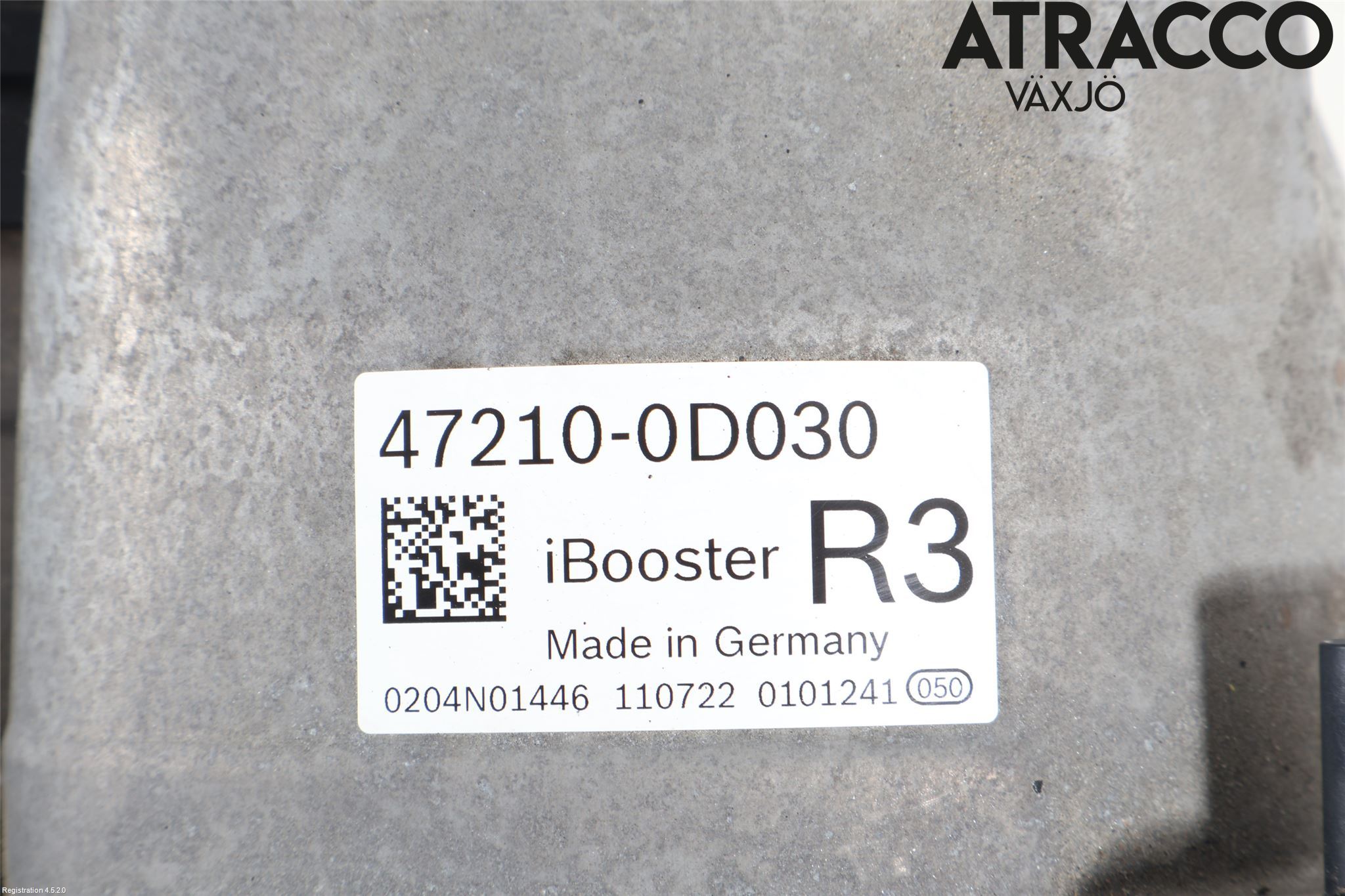 Toyota YARIS XP21 20- Bromsservo