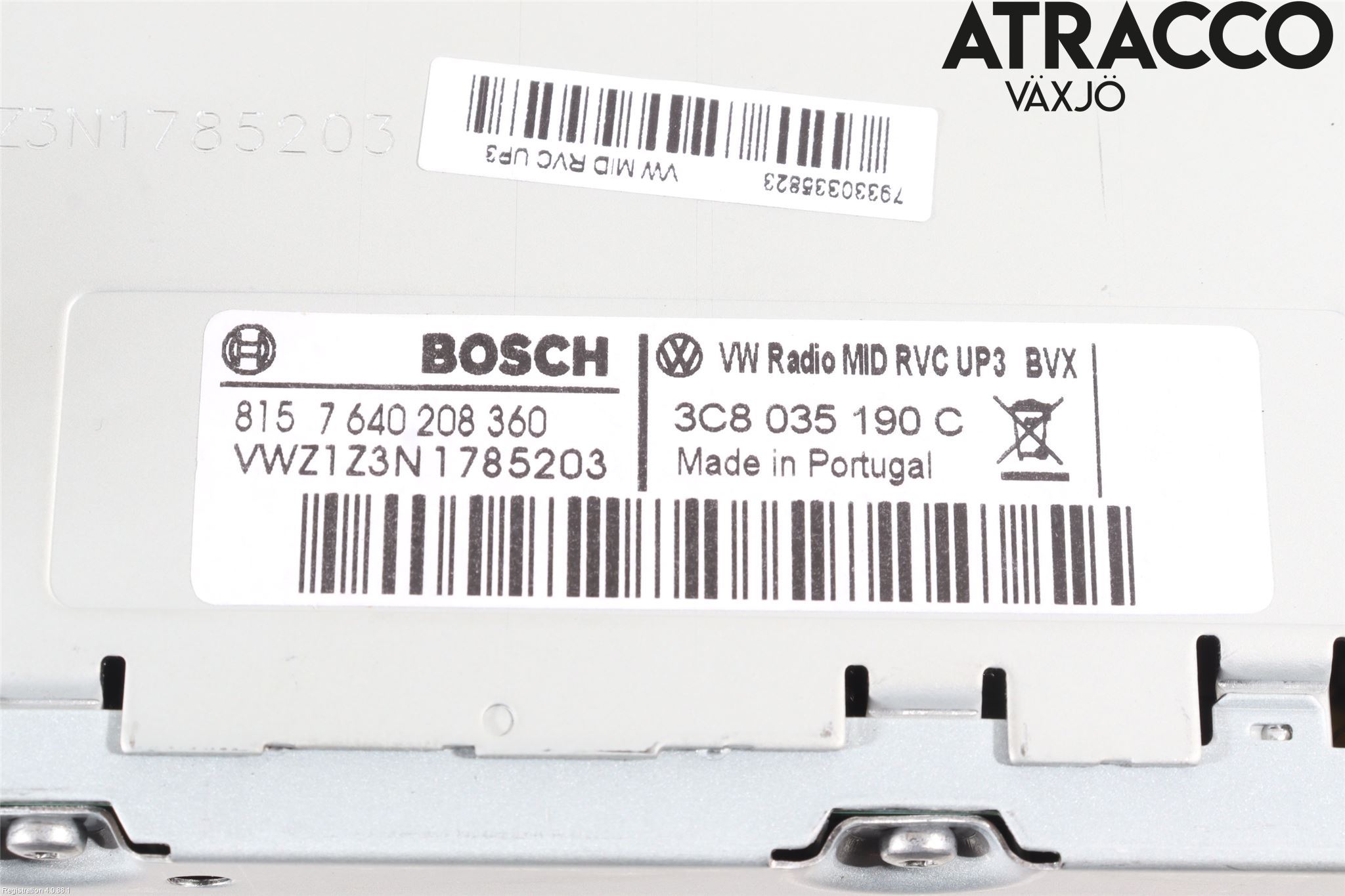 Volkswagen VW TIGUAN 07-16 Cd Radio - Multimediapanel