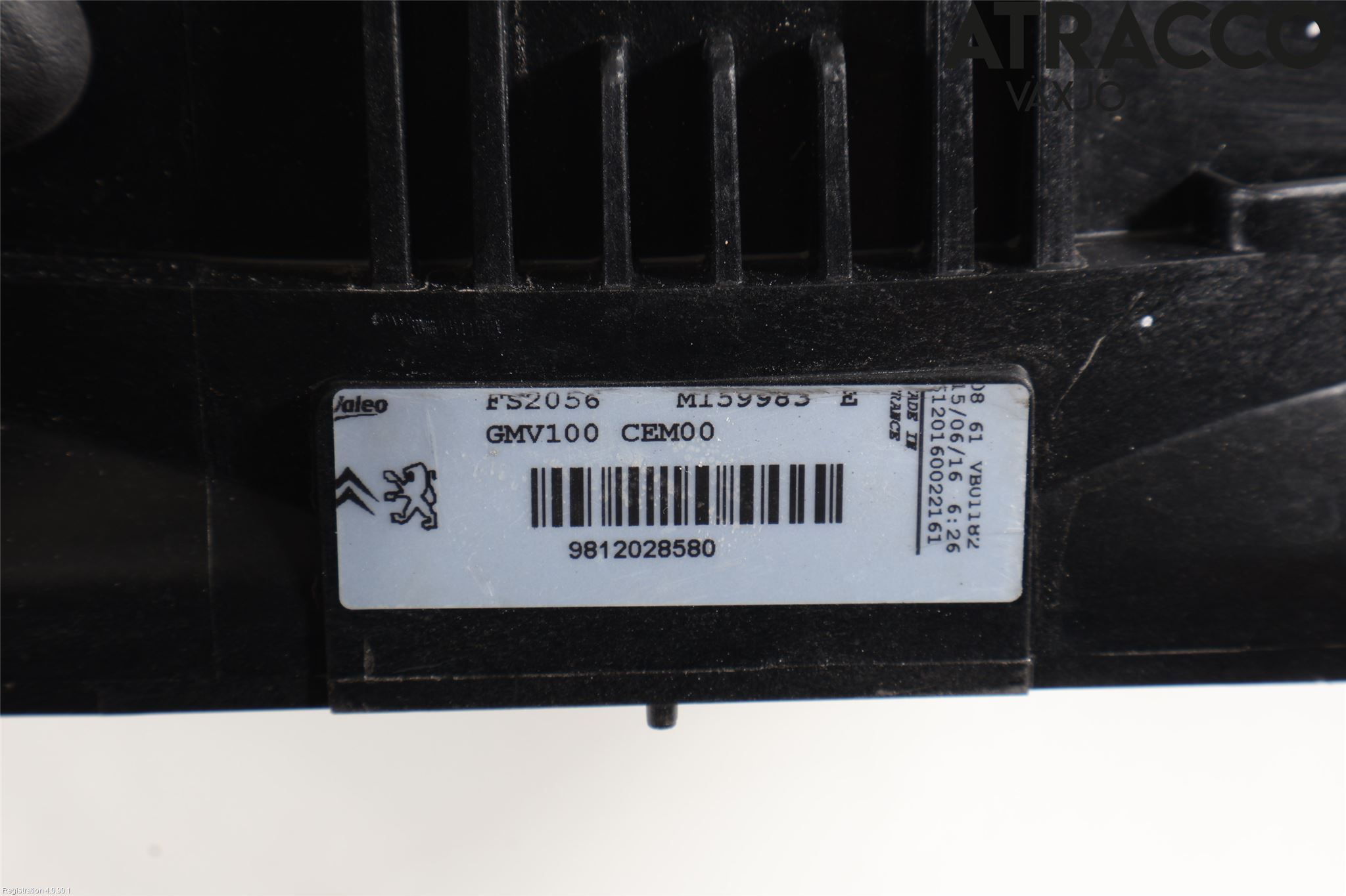 Peugeot PEUGOT 208 16-19 Kylfläktkåpa