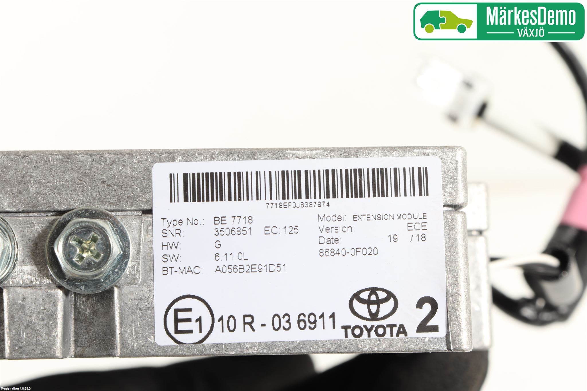 Toyota YARIS XP130 15-20 Cd Radio - Multimediapanel