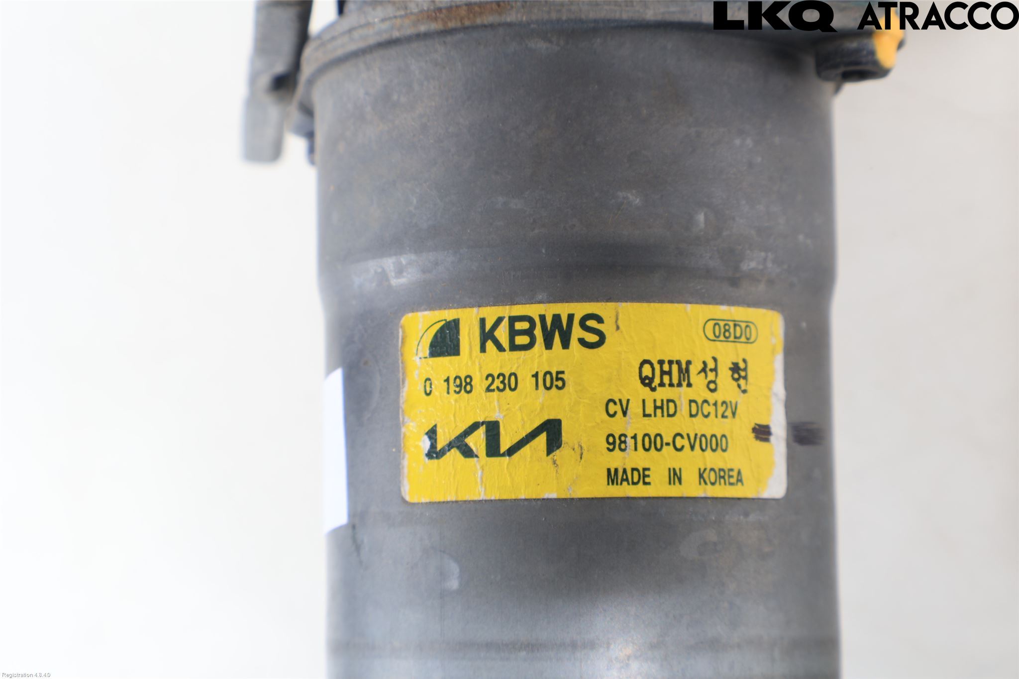 Kia EV6 (CV) 22- Torkarmotor Vindruta
