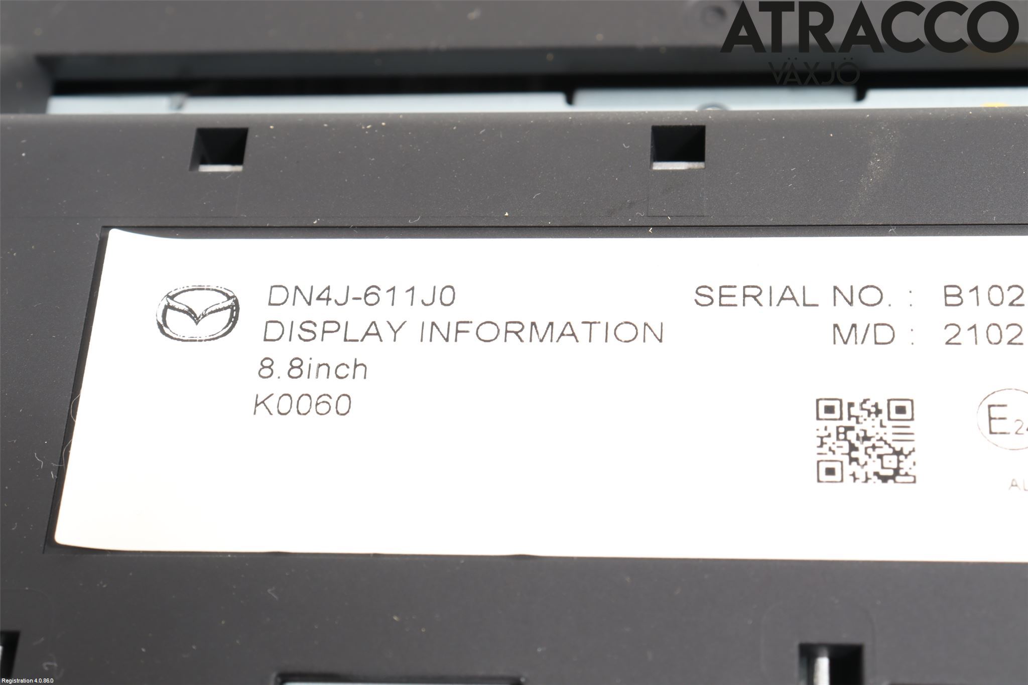 Mazda MX-30 20- Multifunktionsdisplay