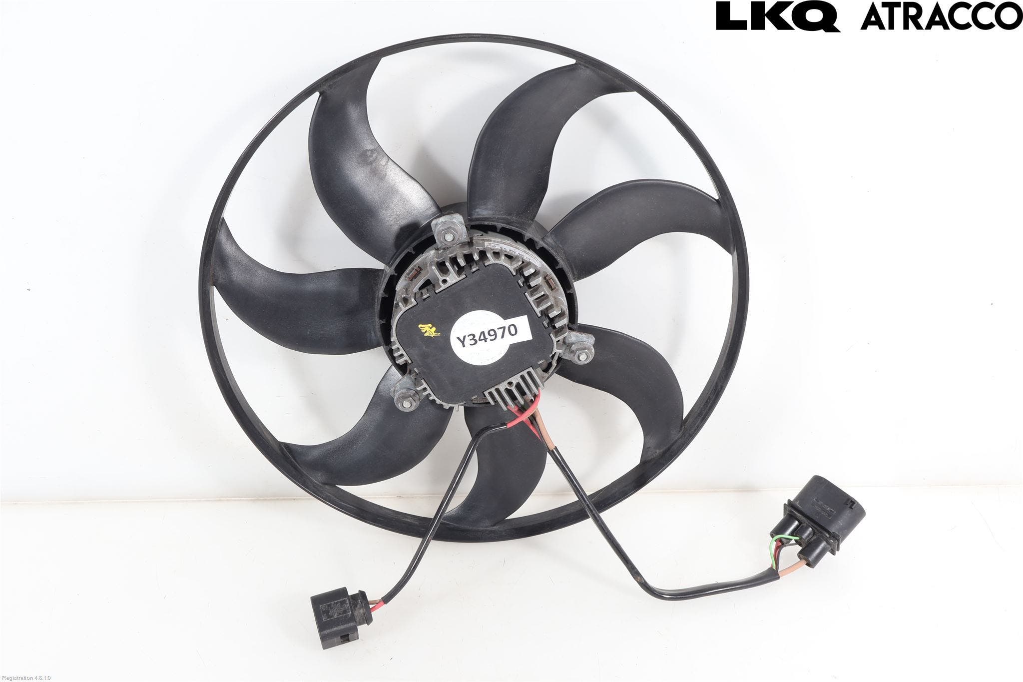 Volkswagen VW PASSAT 11-14 Kylfläkt El