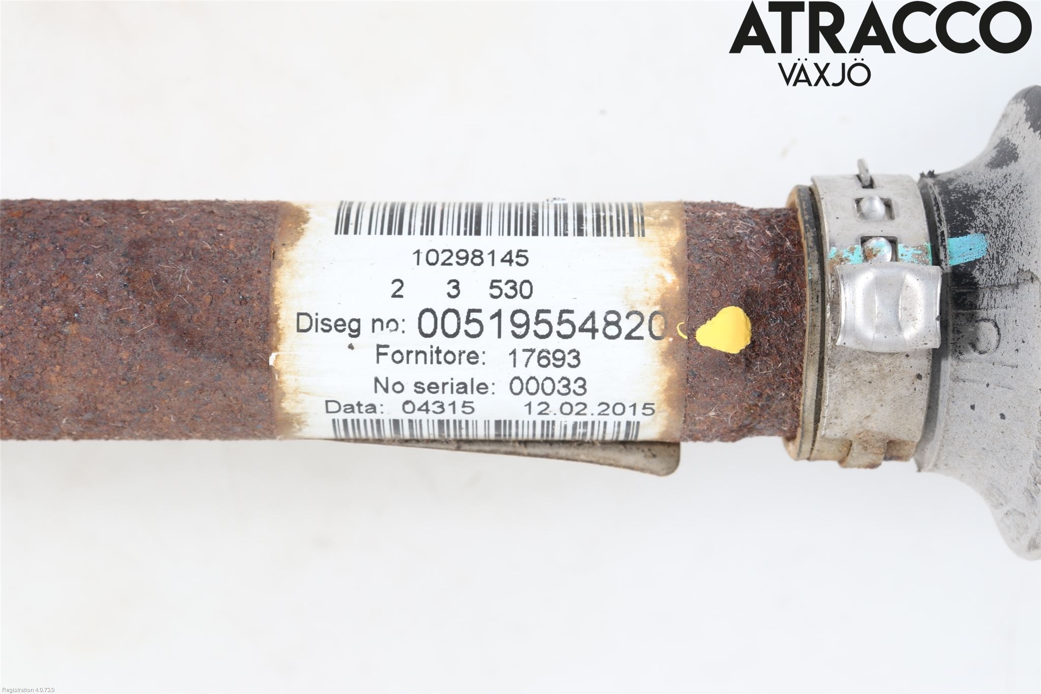 Fiat 500 07- Drivaxel Fram Vänster