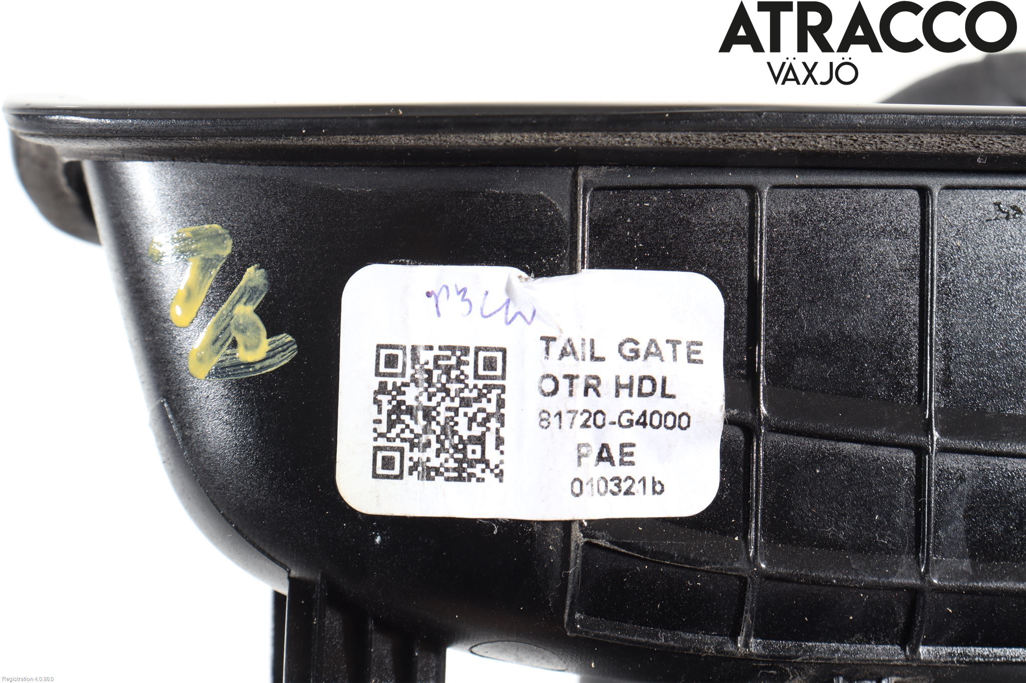 Hyundai i30 PD 17- Bakluckehandtag