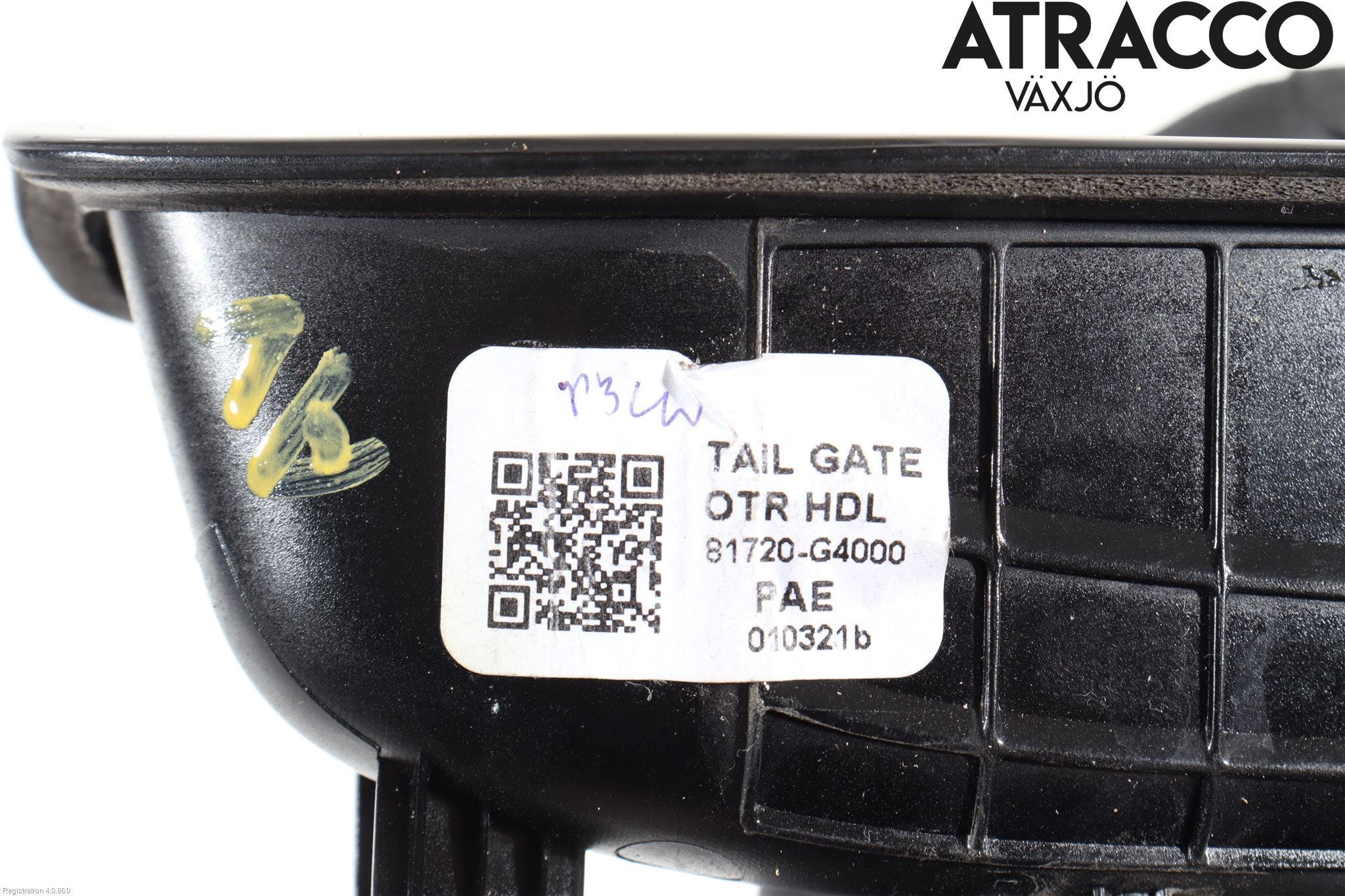 Hyundai i30 PD 17- Bakluckehandtag