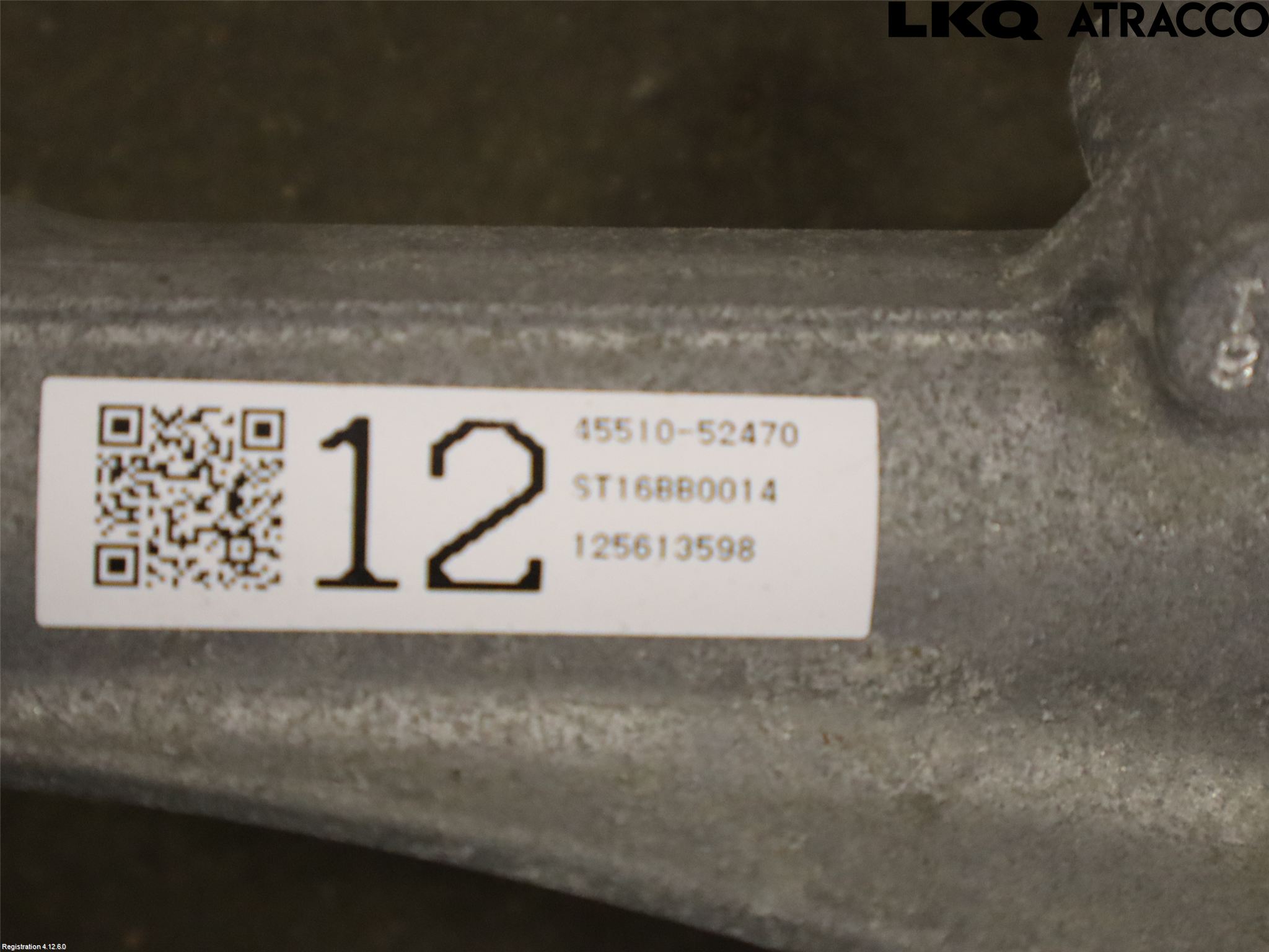 Lexus LBX 24- Styrväxel-Snäcka