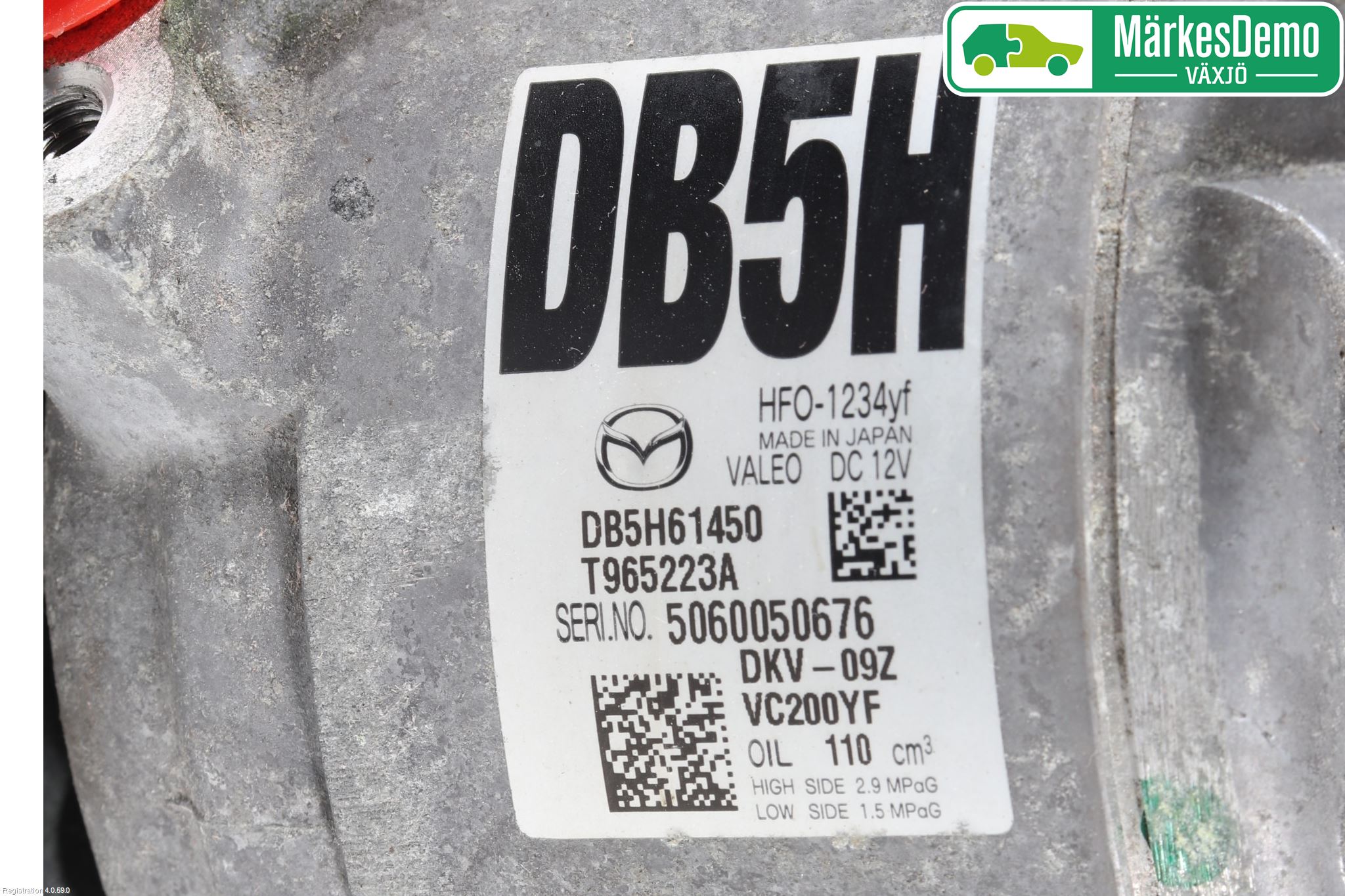 Mazda CX-3 Ac Kompressor