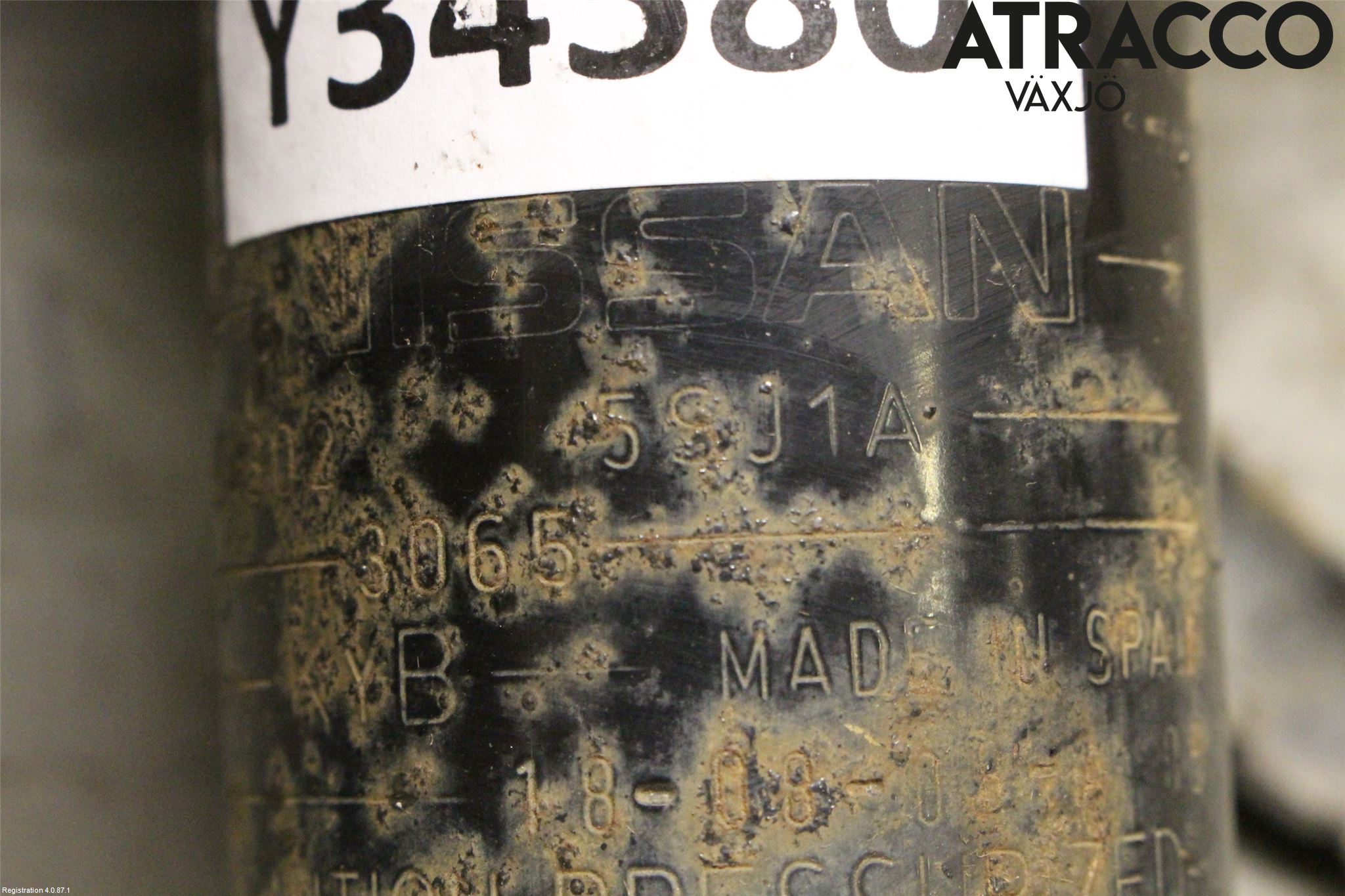 Nissan LEAF 18- Fjäderben Fram Höger