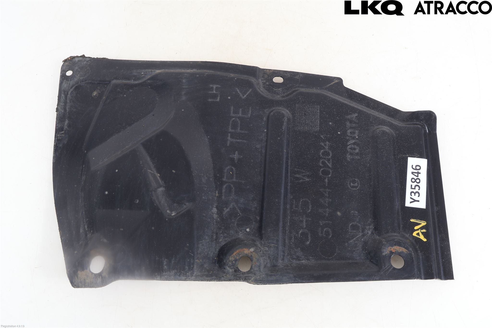 Toyota AVENSIS 09-15 Hasplåt Plåt-Plast