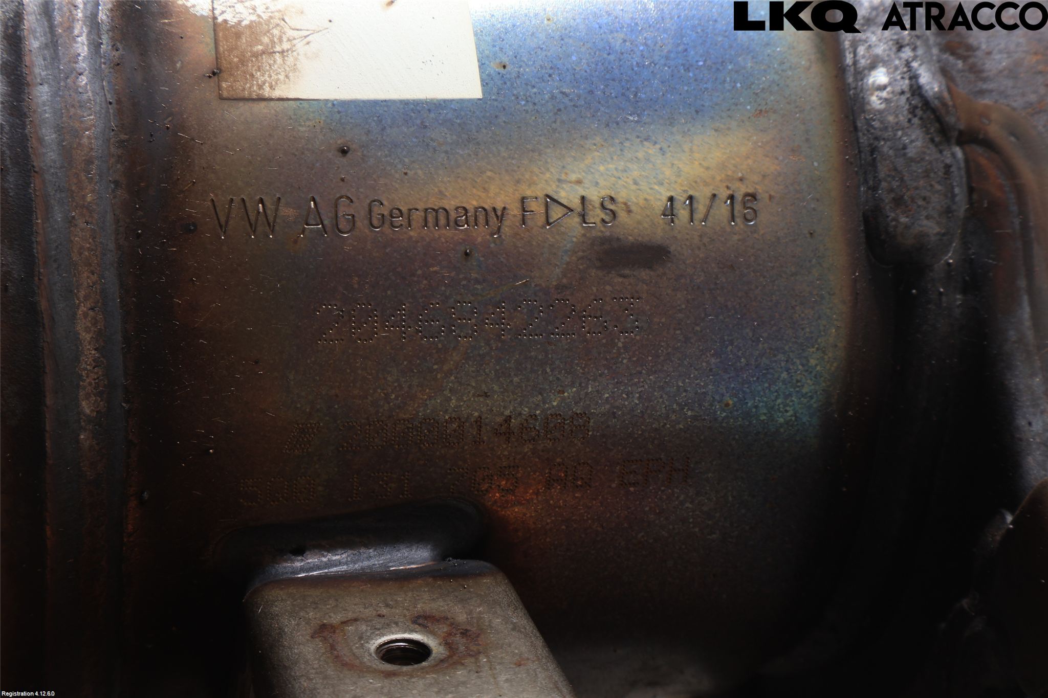 Volkswagen VW TIGUAN 16-24 Avgas Partikelfilter